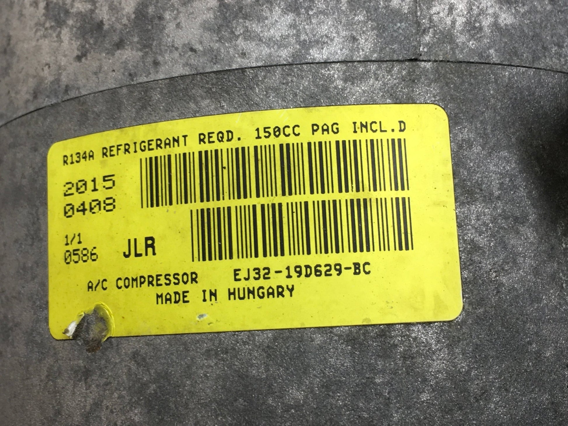 Compresor A/C Land Rover EJ3219D629BC - EJ3219D629BC