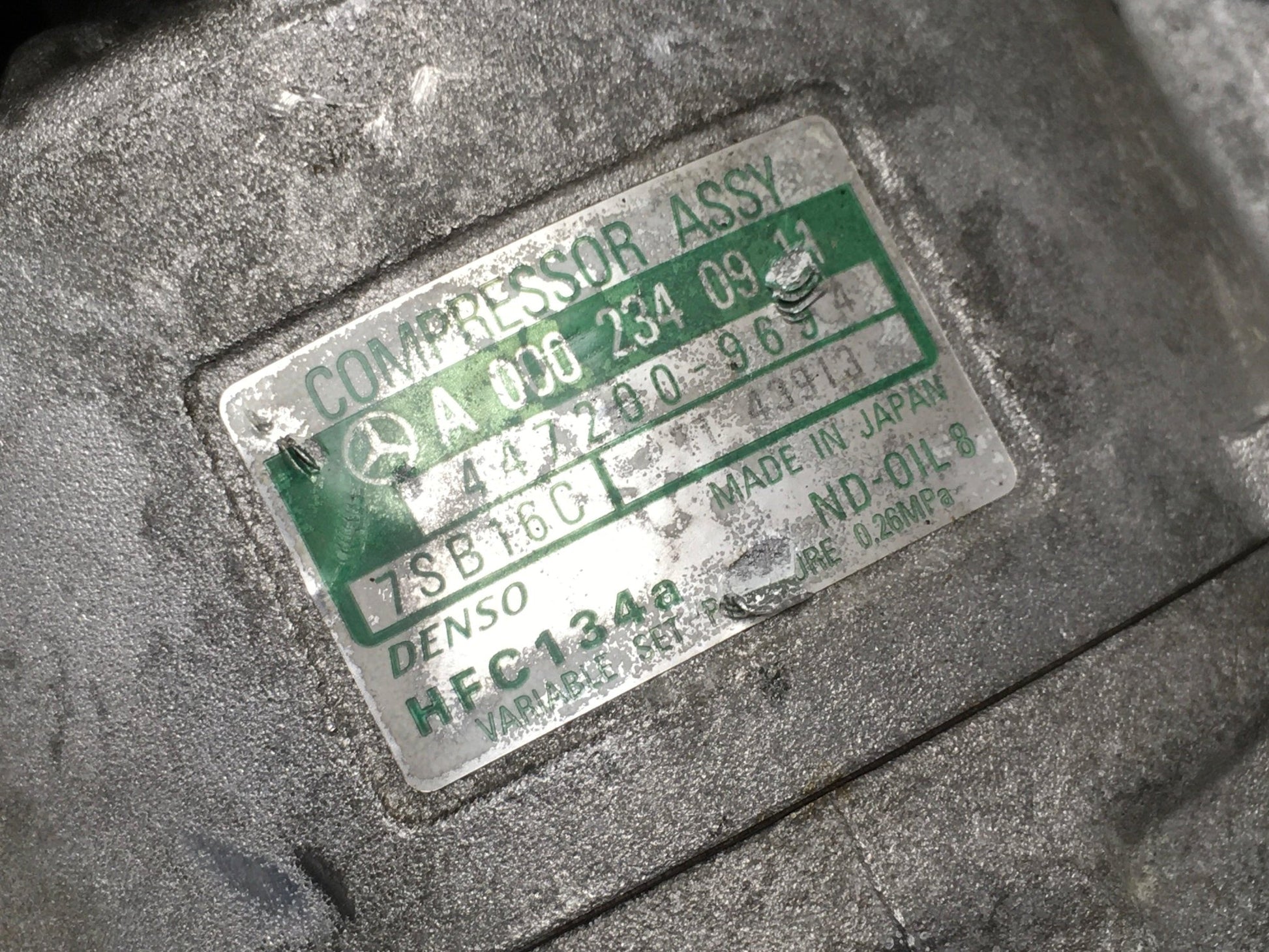 Compresor A/C Mercedes 4472009694 - 4472009694