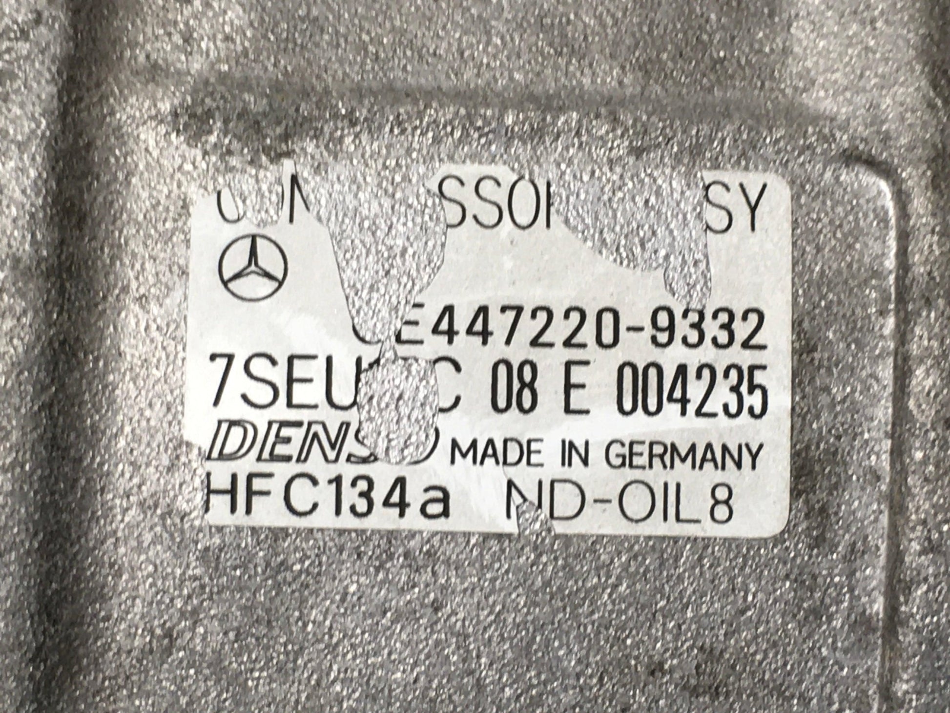 Compresor A/C Mercedes 4472209332 - 4472209332