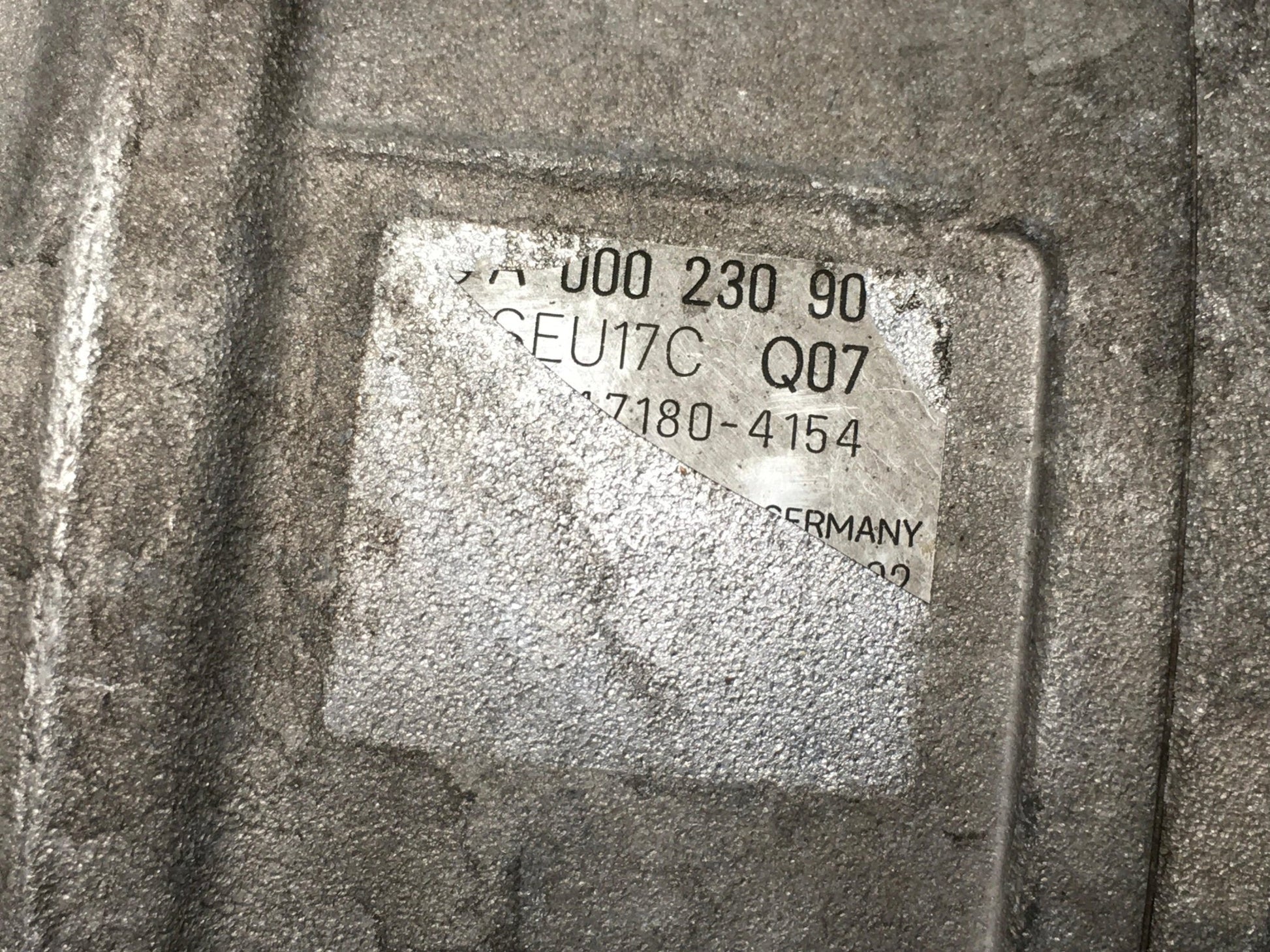 Compresor A/C Mercedes A0002309011 - A0002309011