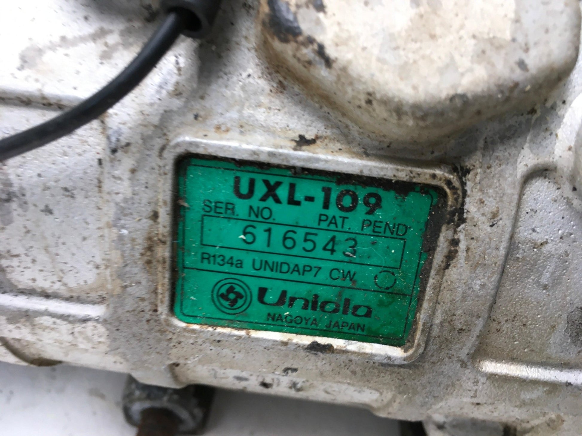 Compresor A/C Mitsubishi Pajero II - UXL109