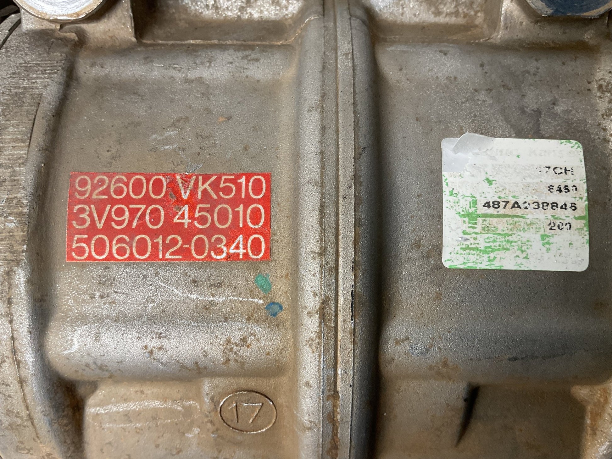 Compresor A/C Nissan Navara 1997-2005 - 92600VK510