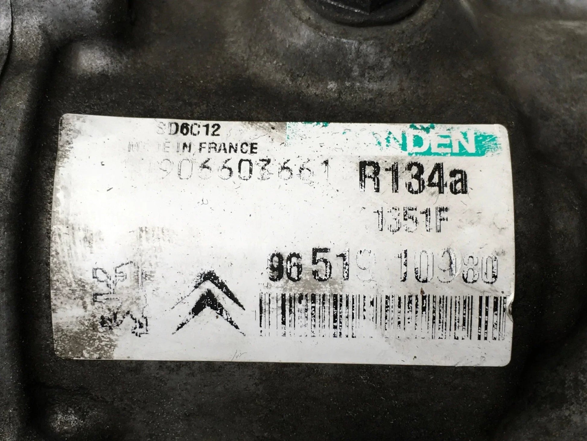 Compresor A/C PSA 9651910980