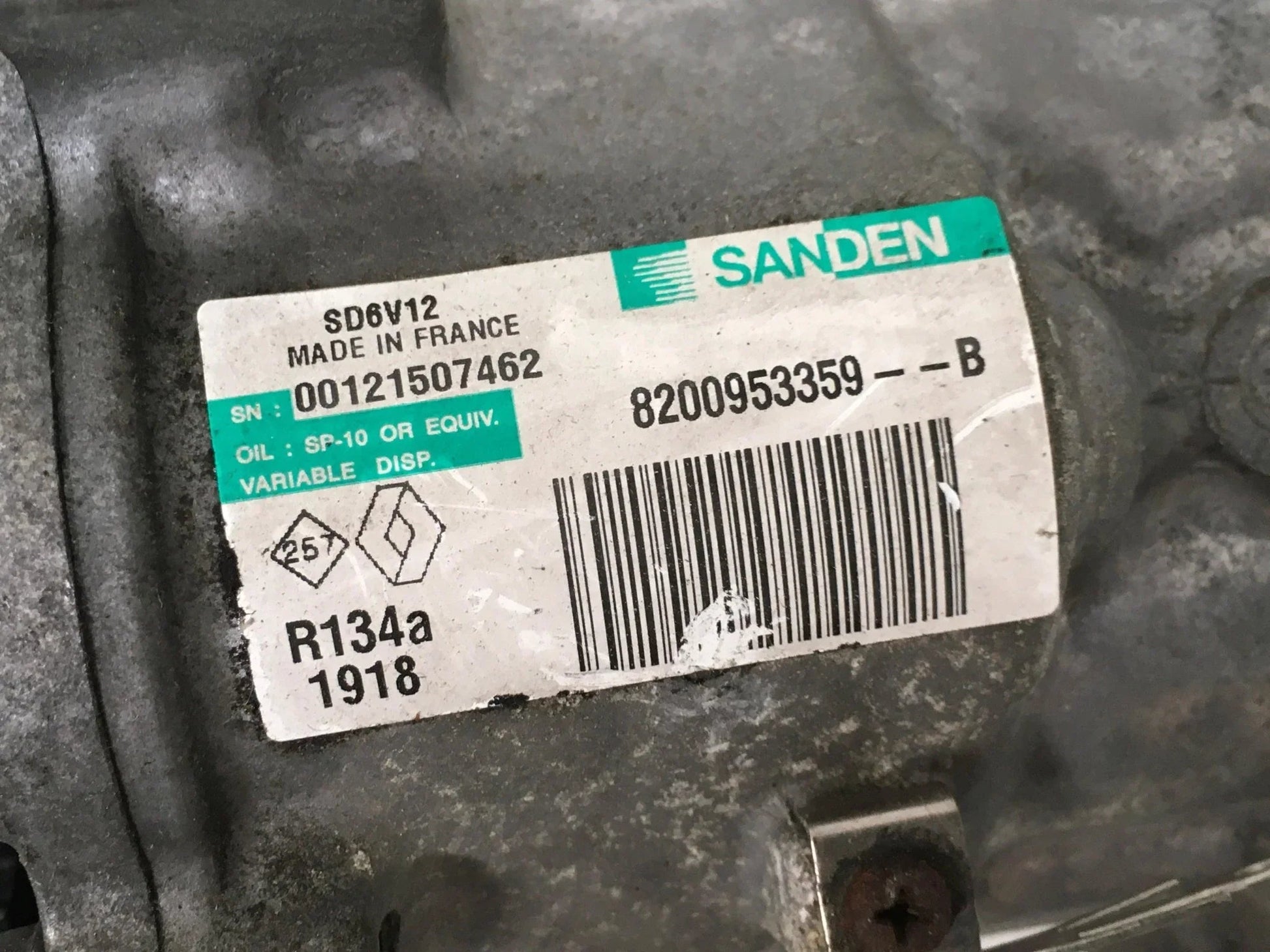 Compresor A/C Renault 8200953359