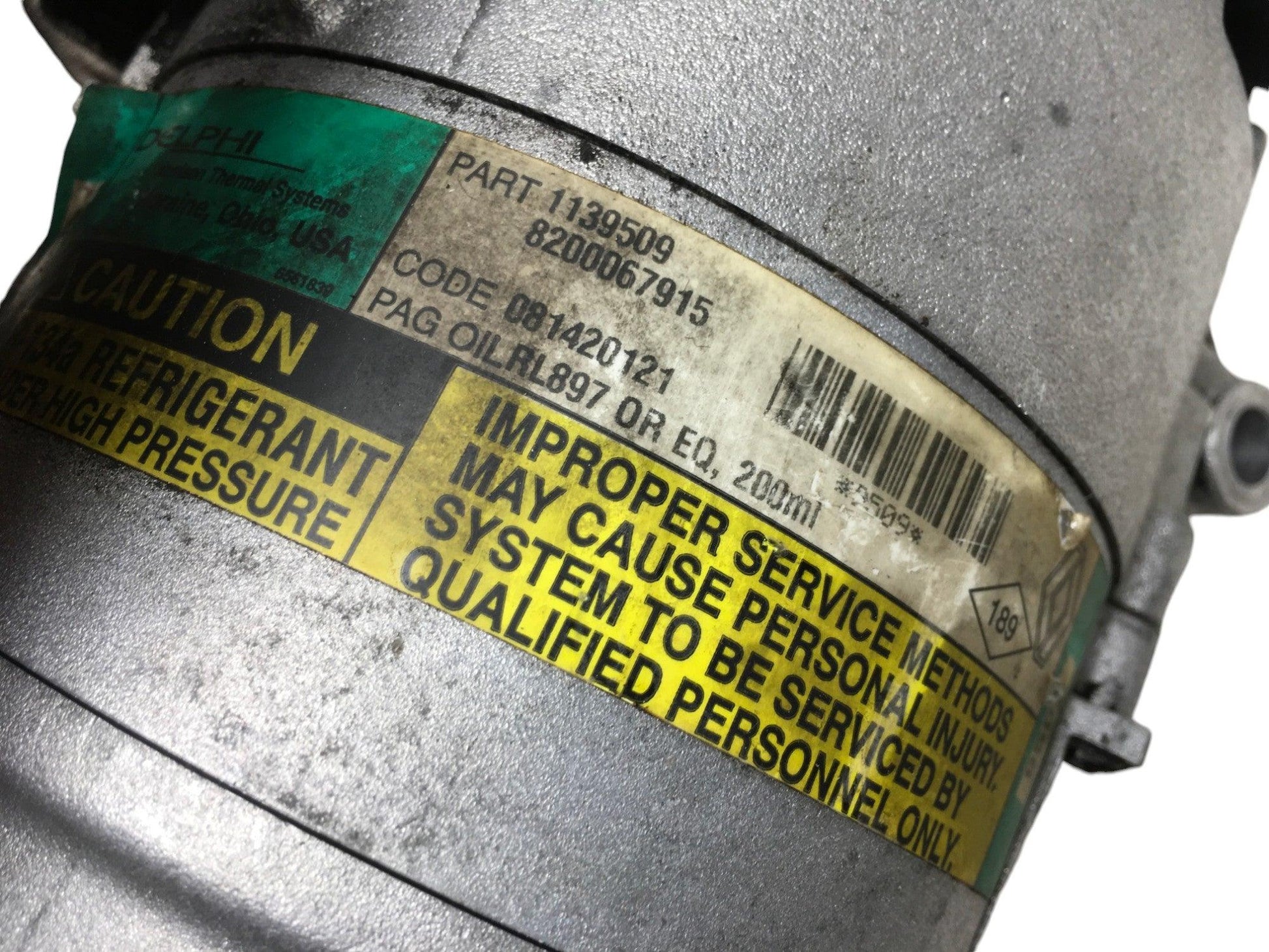 Compresor A/C Renault Espace IV - 8200067915