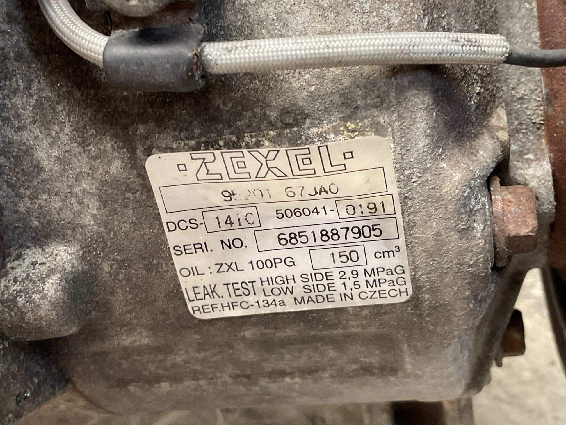 Compresor A/C Suzuki Grand Vitara 2006 - 2011 - 9520167JA0