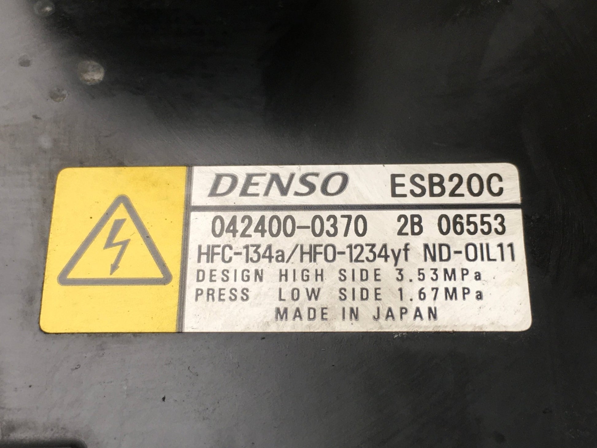 Compresor A/C Toyota C-HR Corolla E21 - 0424000370