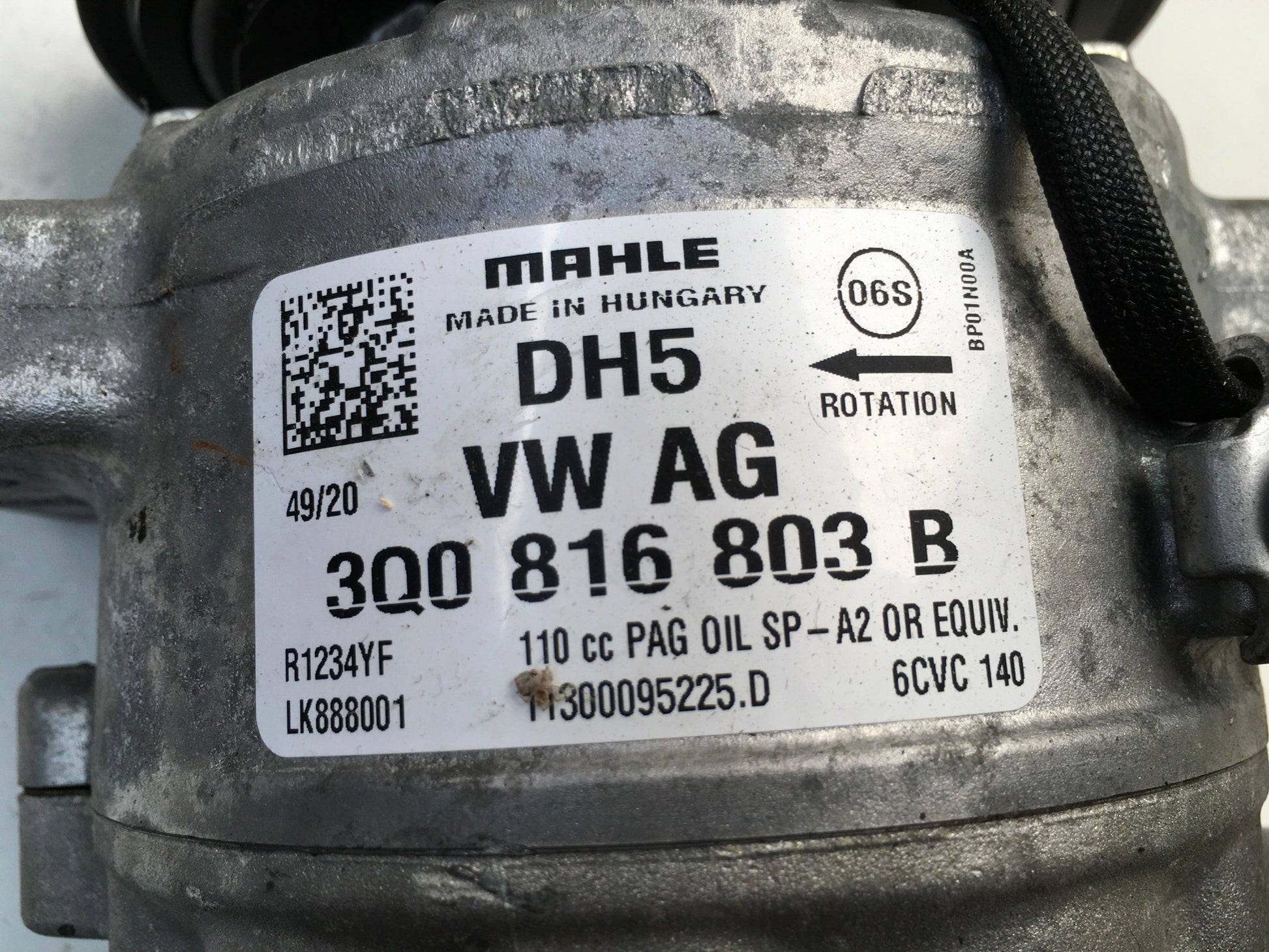 Compresor A/C VW 3Q0816803B - 3Q0816803B