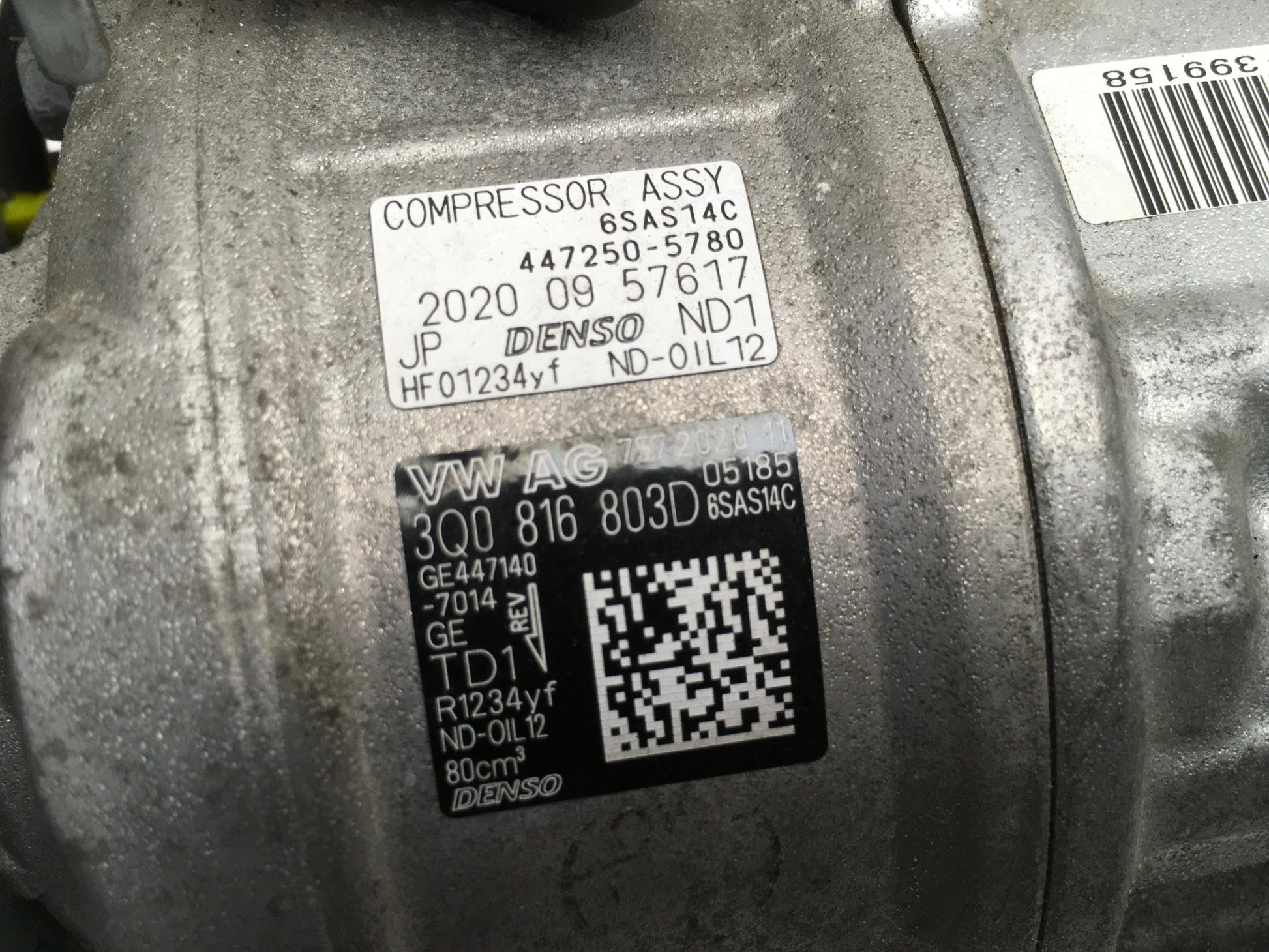 Compresor A/C VW 3Q0816803D - 3Q0816803D