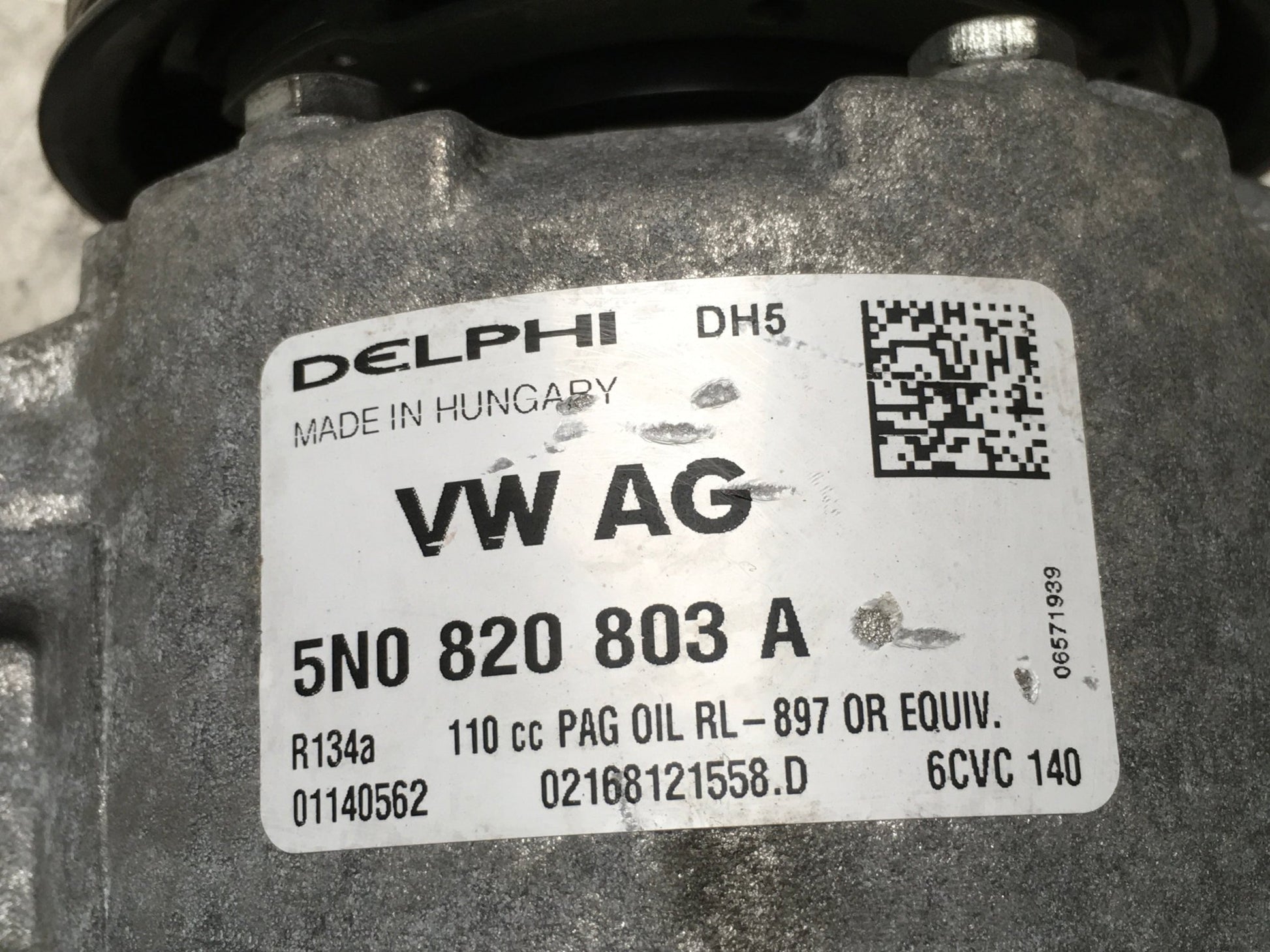 Compresor A/C VW 5N0820803A - 5N0820803
