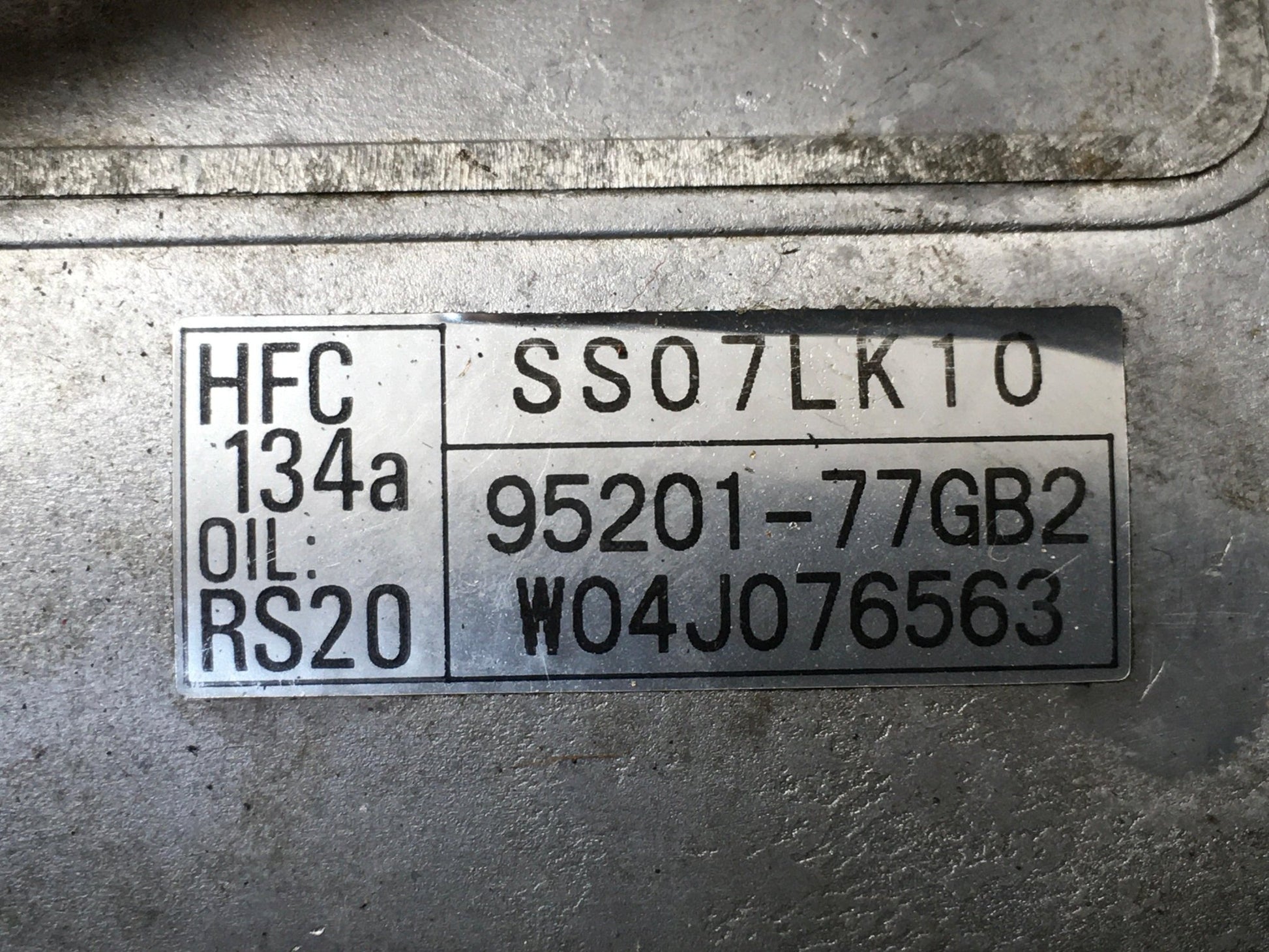 Compresor Suzuki Jimny SN - 9520177GB2