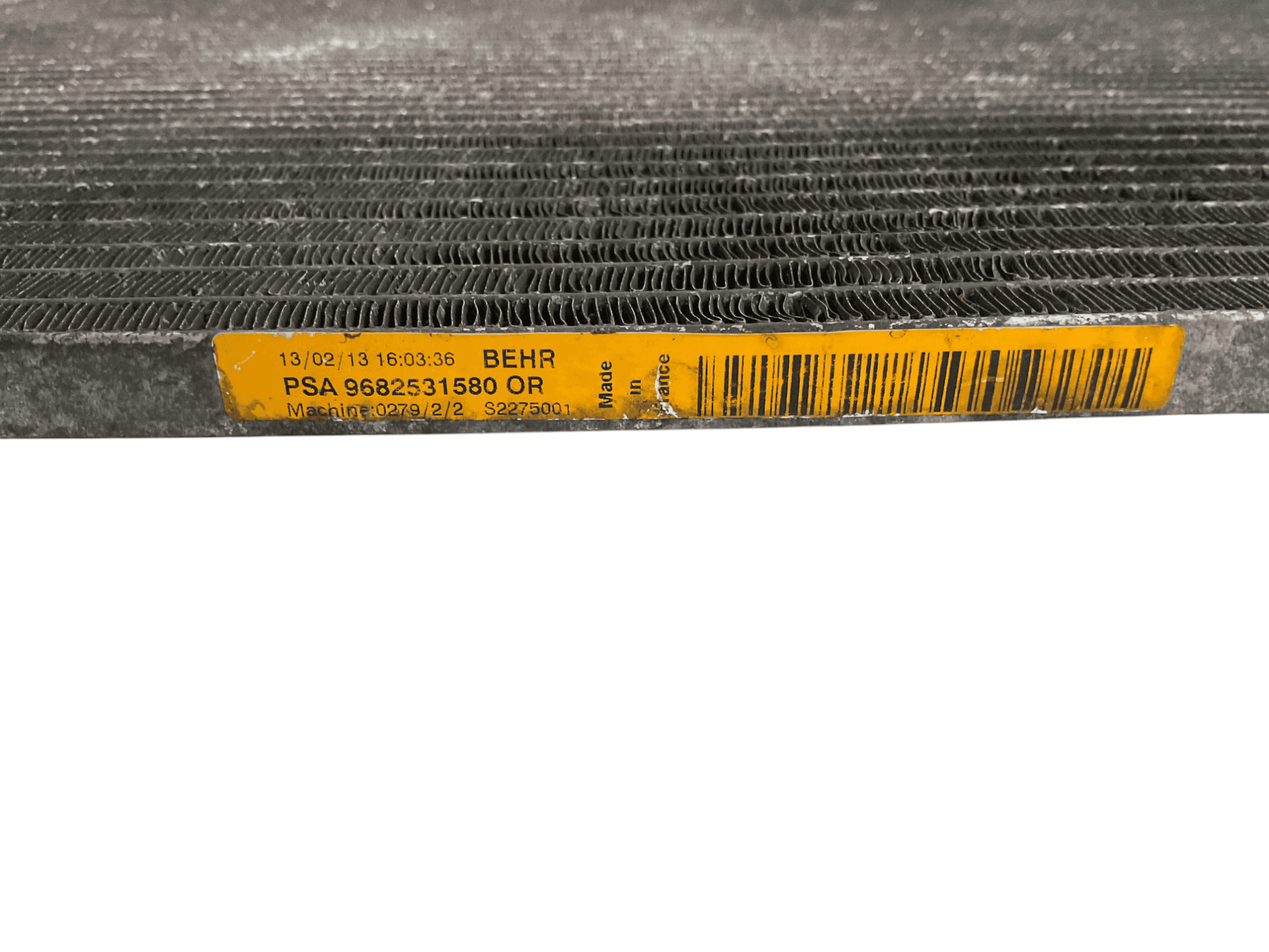 Condensador A/C PSA 1.6HDI 9682531580 - 9682531580