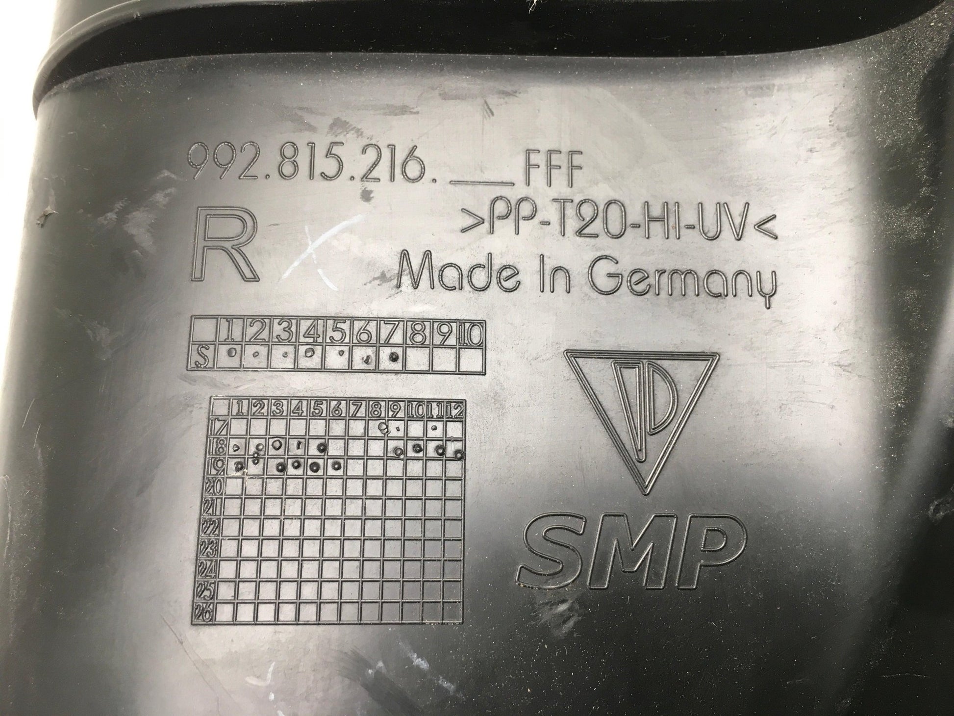 Conducto aire dcho Porsche 911 992 - 992815216