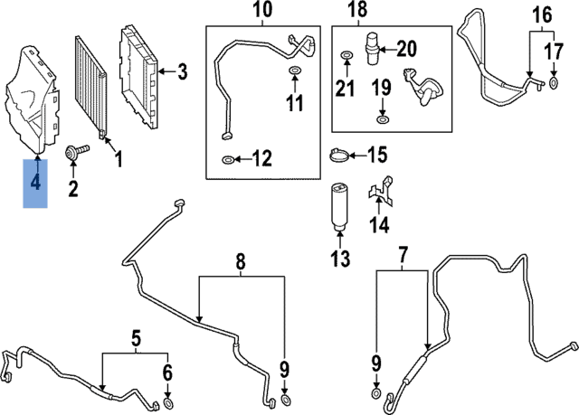 Conducto aire dcho Porsche 911 992 - 992815216