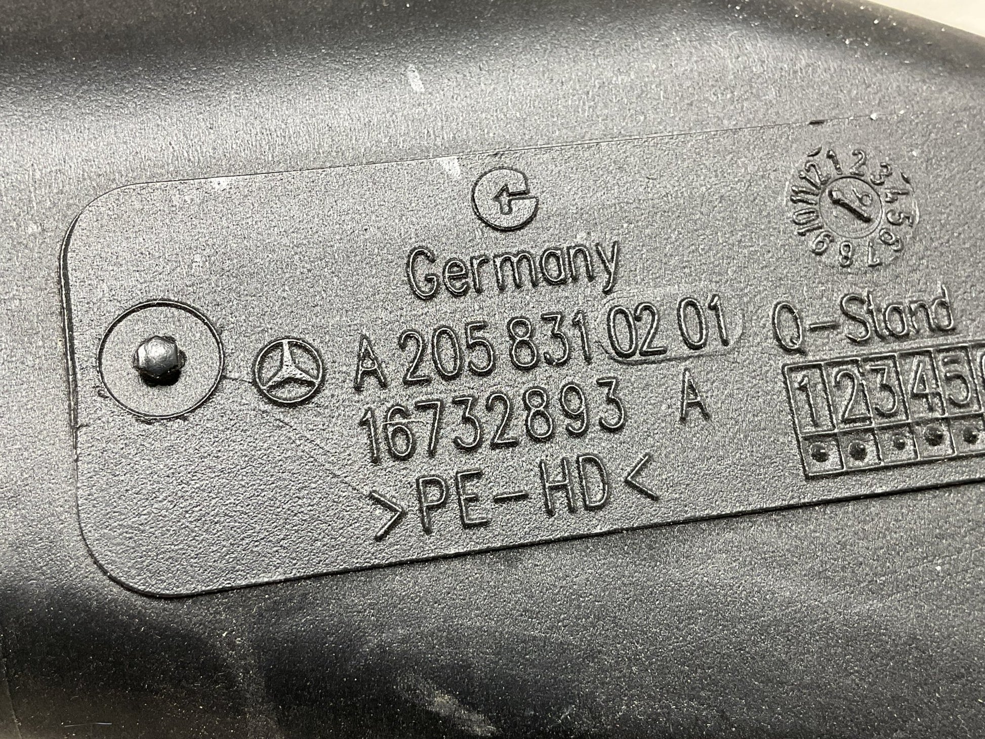 Conducto Aire izq Mercedes W205 X253 - A2058310201