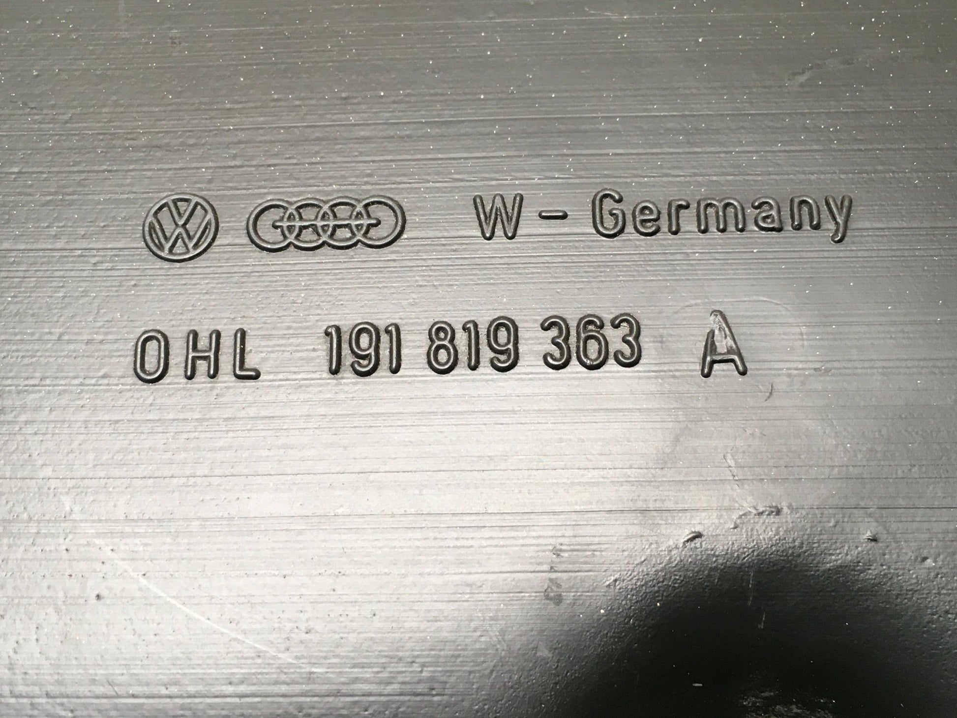 Conducto Aire VW Golf II Jetta II - 191819363A