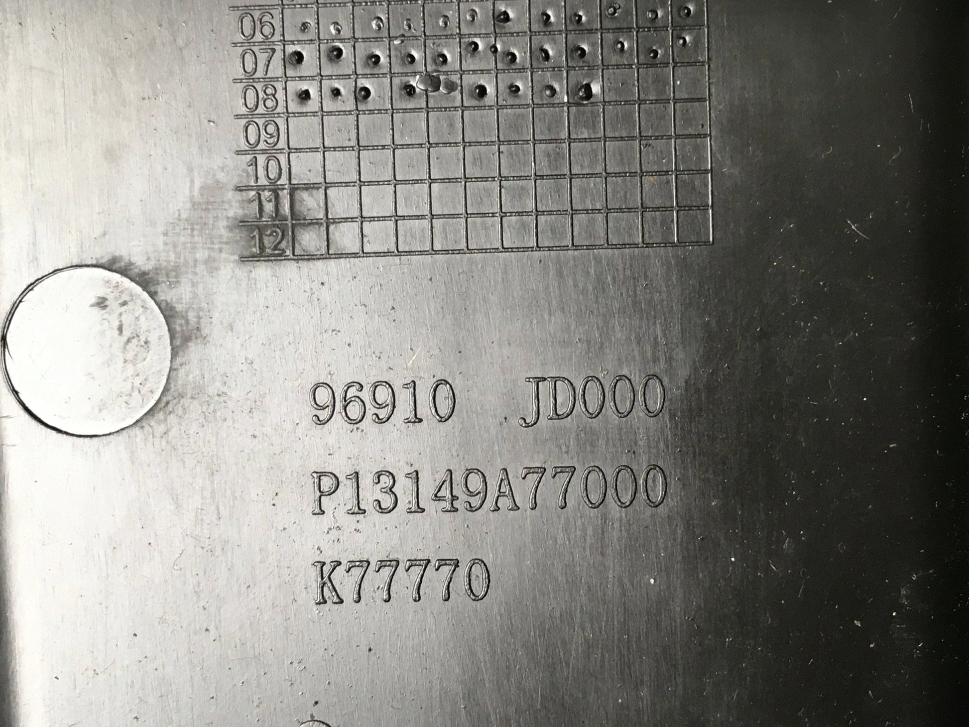 Consola central Nissan Qashqai J10 - 96910JD000