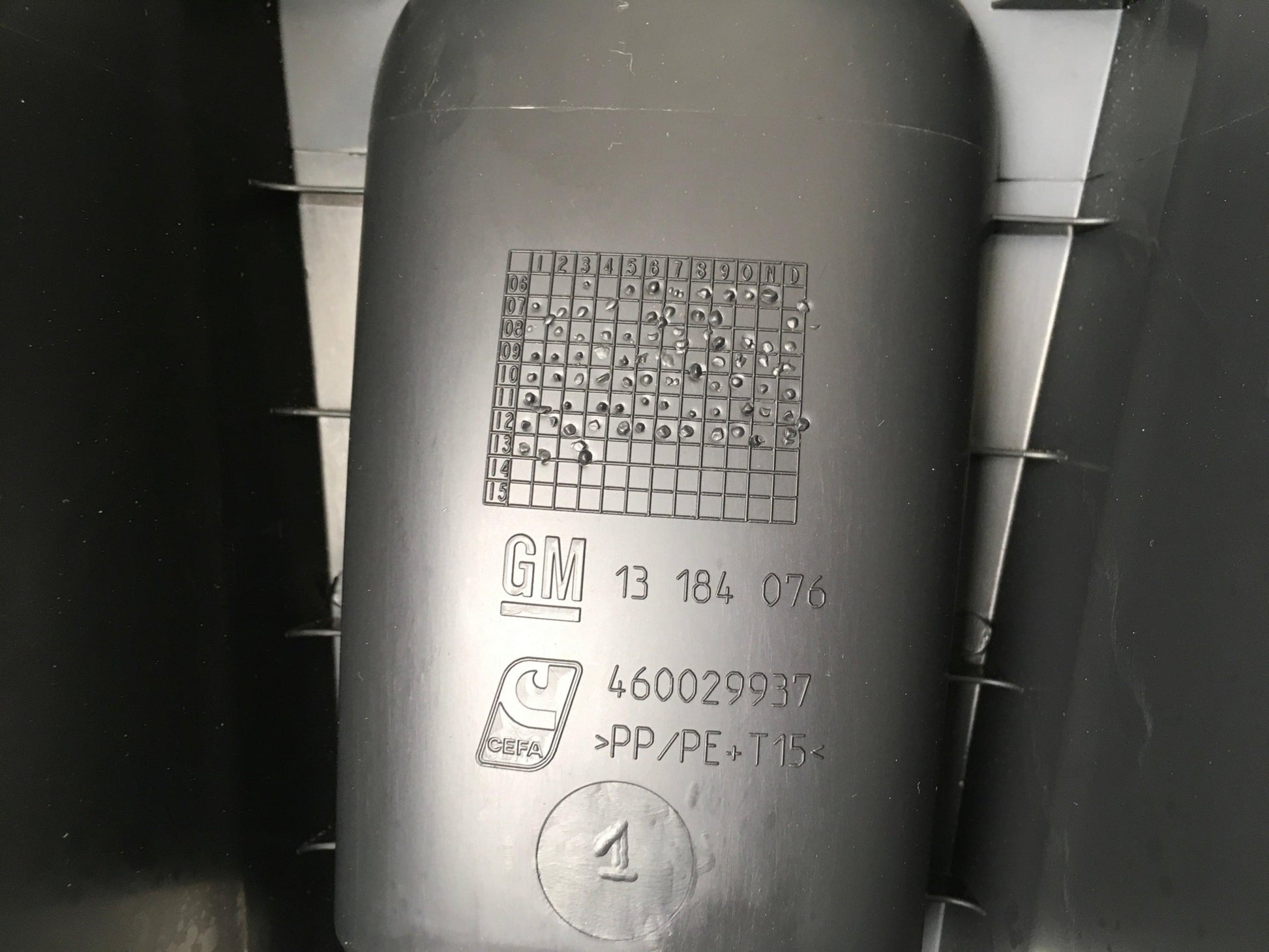 Consola central Opel Corsa D - 13184076