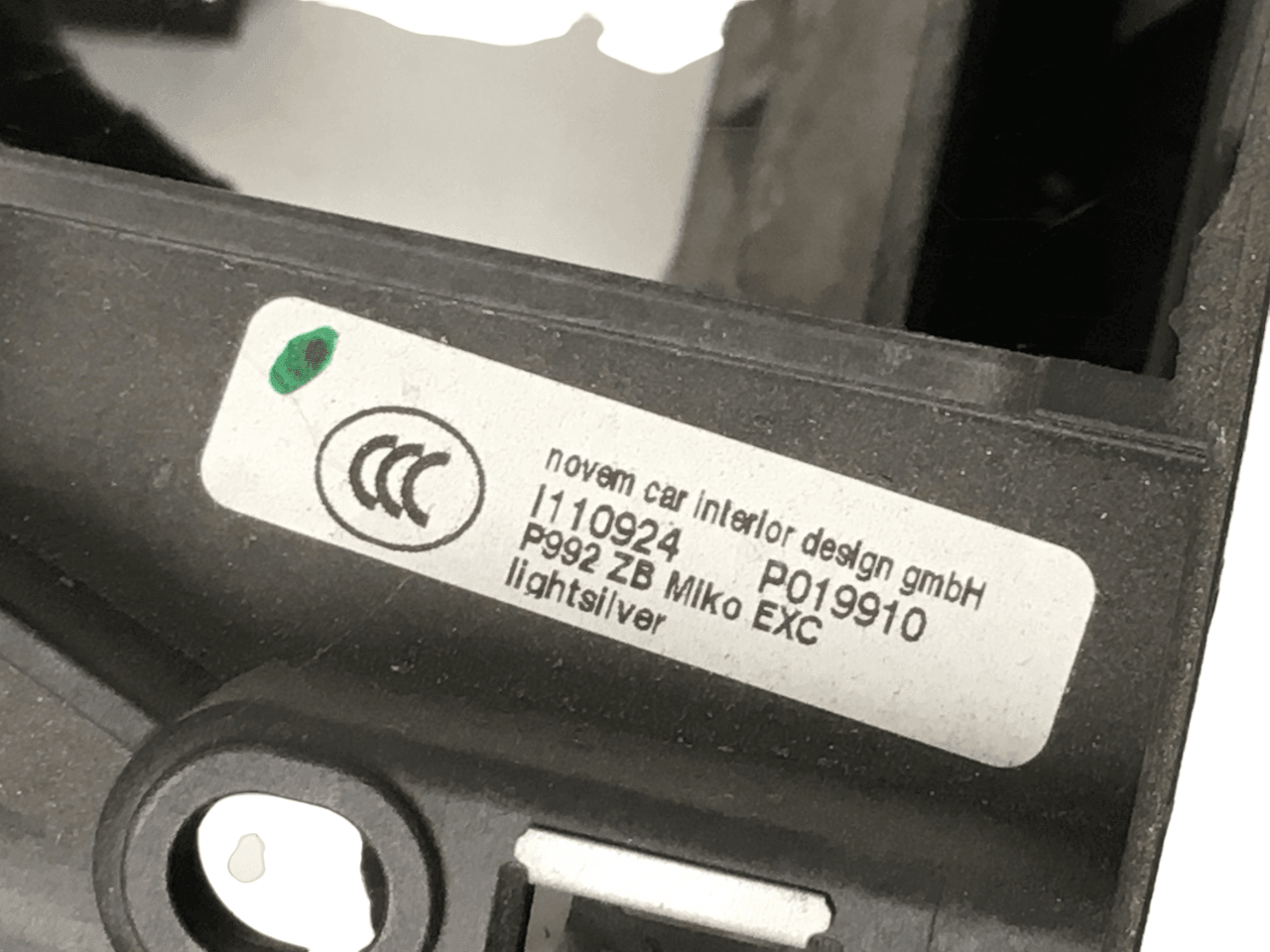 Consola central Porsche 992 - 992853098D