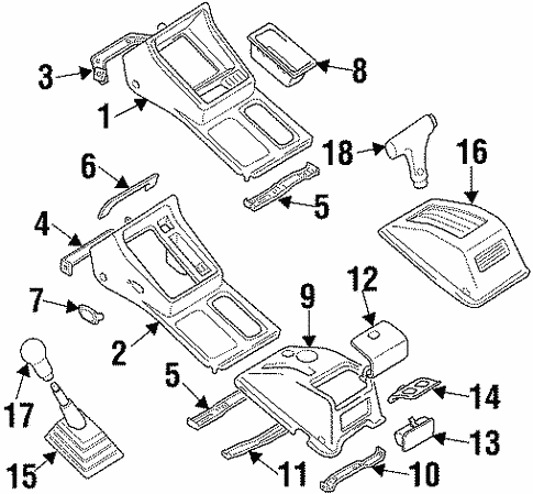 Consola central Suzuki 7391162A305ES