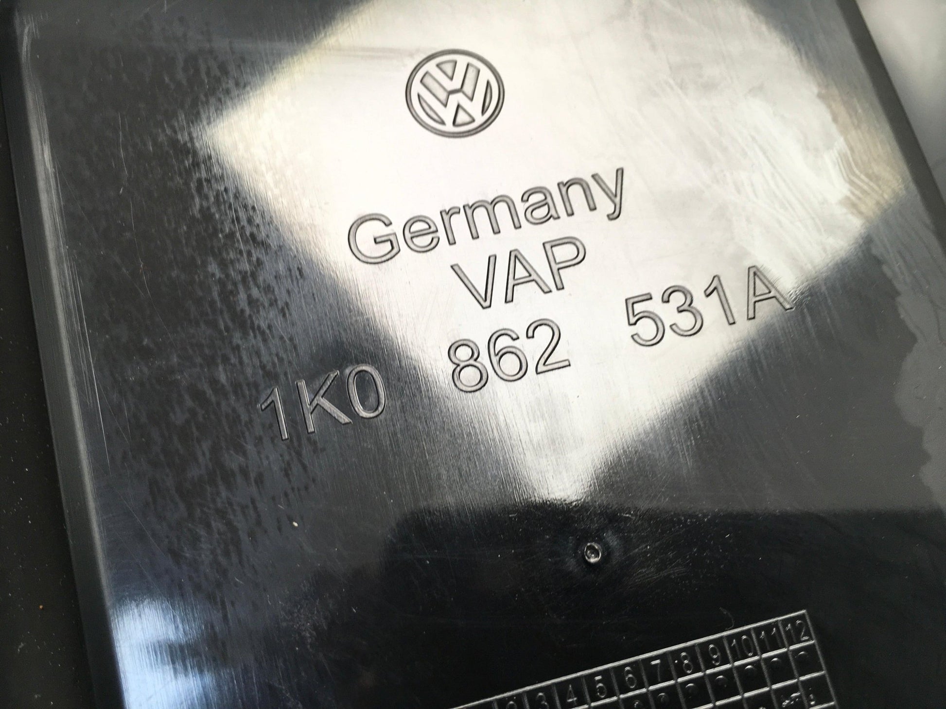 Consola central VW golf VI - 1K0862531A_