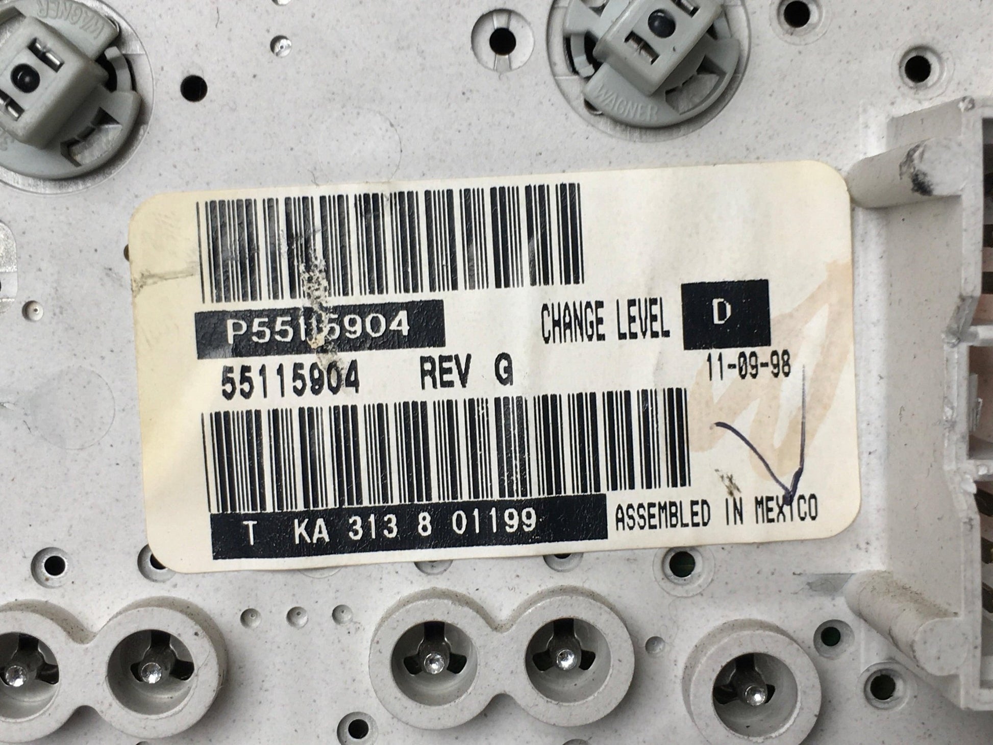 Control climatización Jeep Grand Cherokee II - P55115904