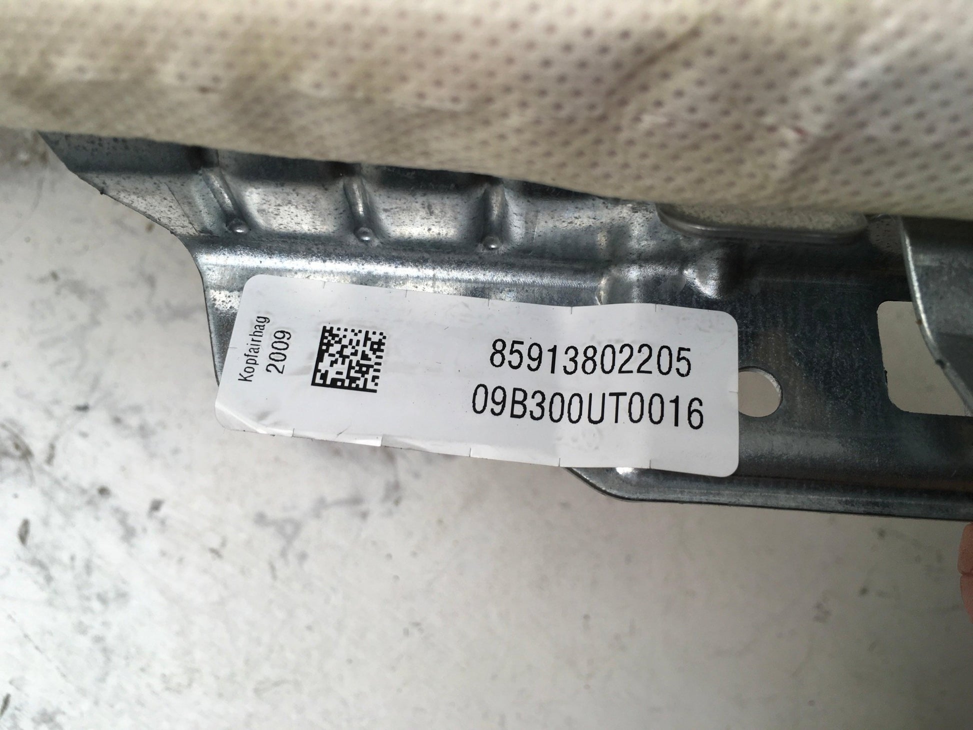 Cortina Airbag Dcha BMW F07 GT - 85913802205