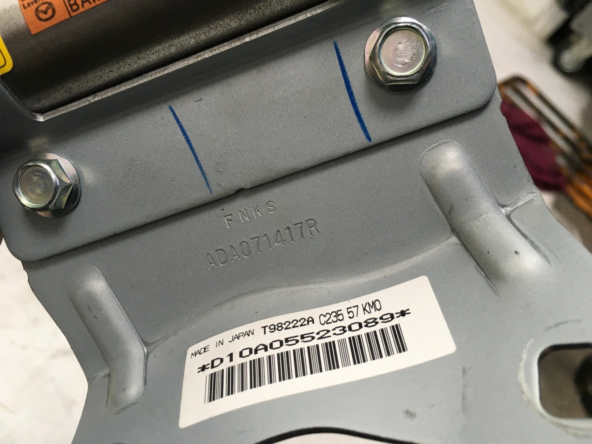 Cortina airbag del dcha Mazda 5 - C23557KM0