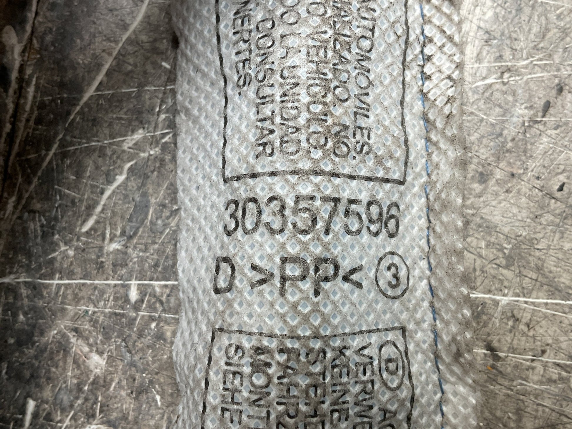 Cortina Airbag del izq BMW 3 2004 - 2011 - 30380424B