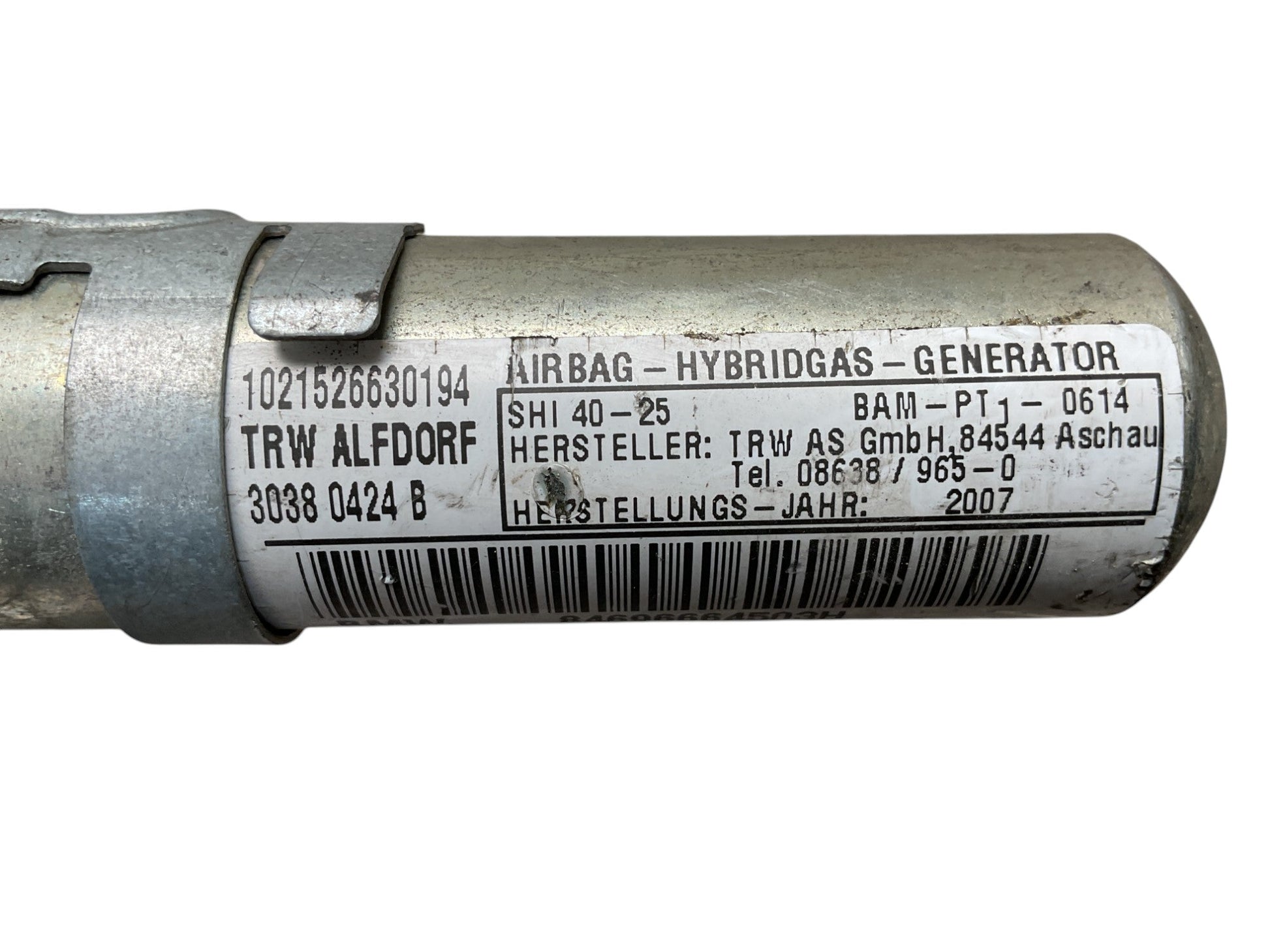 Cortina Airbag del izq BMW 3 2004 - 2011 - 30380424B