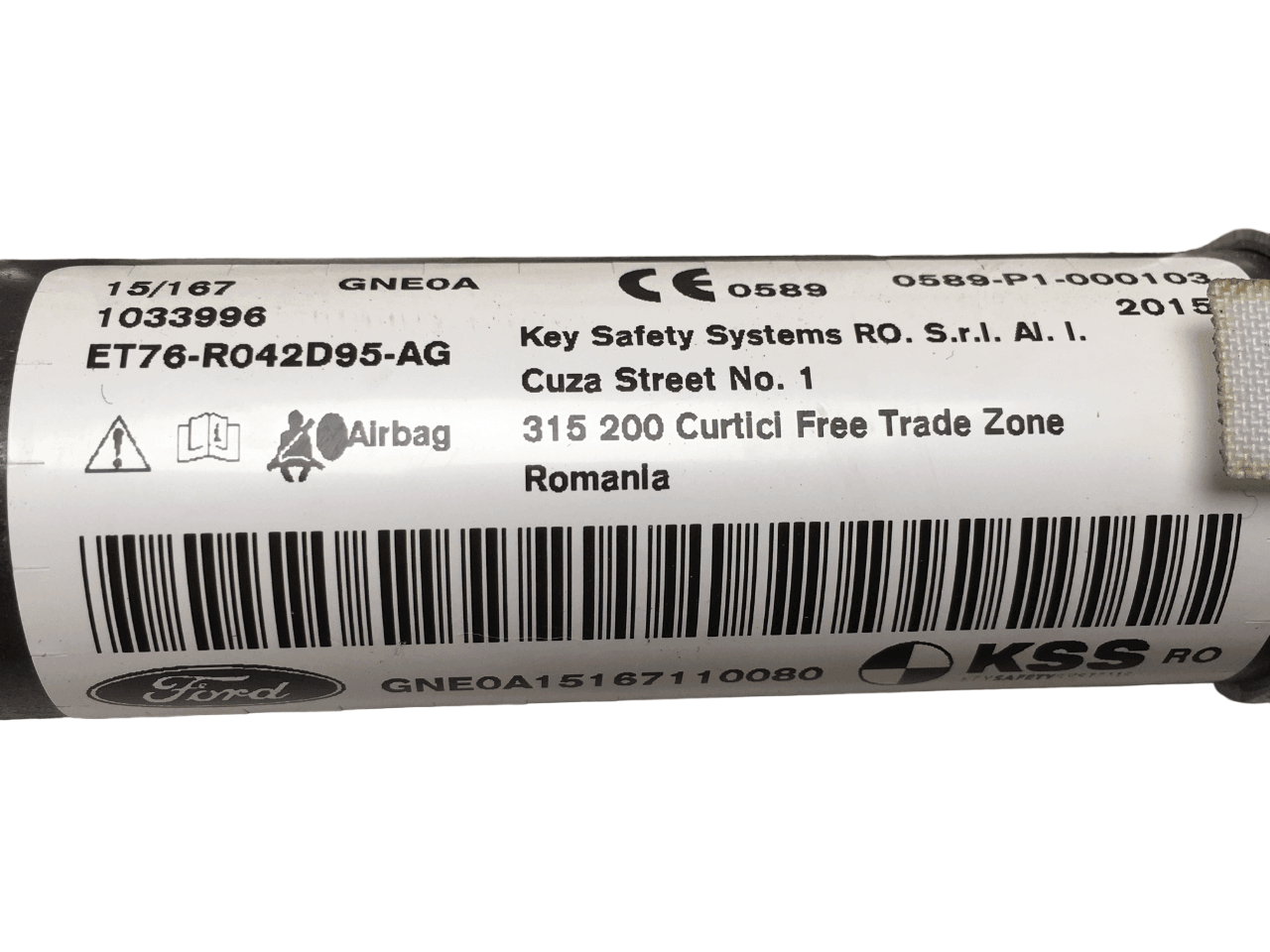 Cortina airbag del izq Ford Tourneo Courier I - ET76R042D95AG