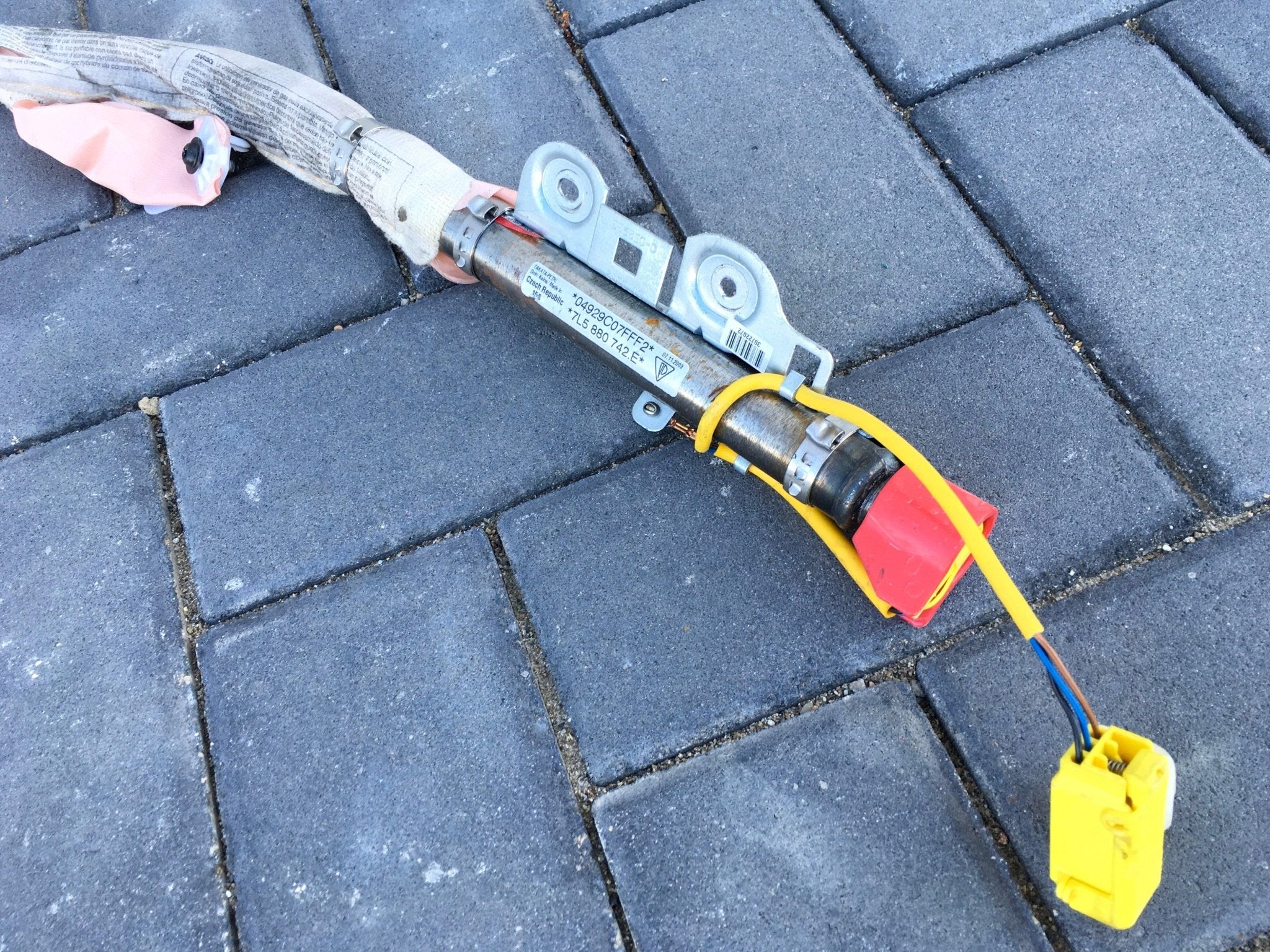 Cortina airbag derecha Porsche Cayenne 9PA - 7L5880742E