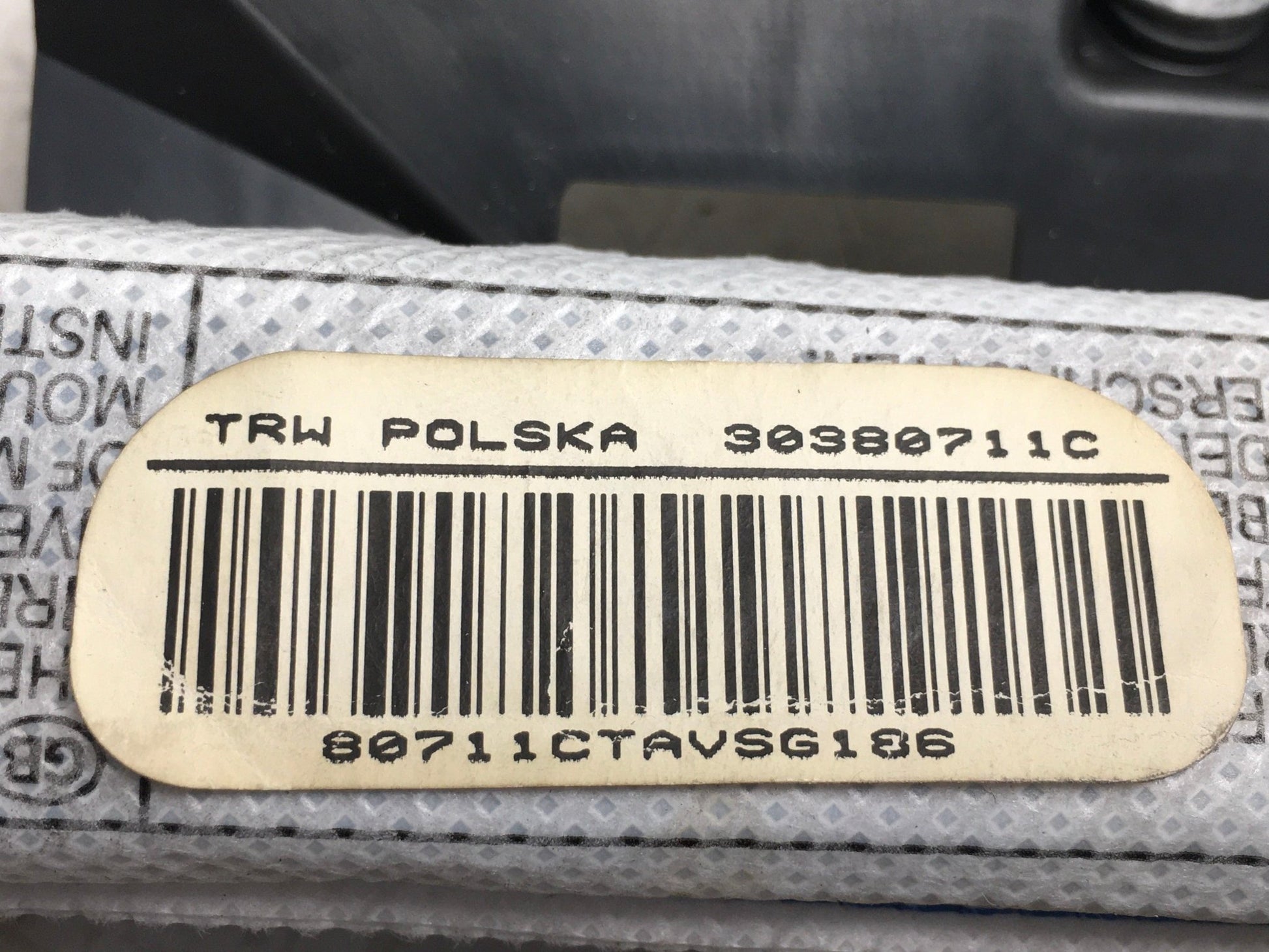 Cortina Airbag izq BMW 3 E90 E91 - 30380711C