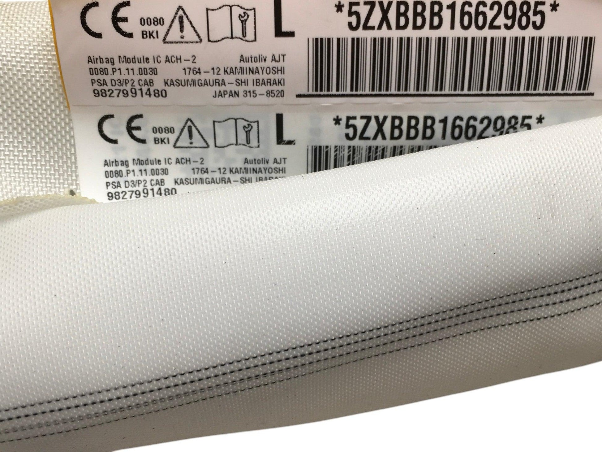 Cortina Airbag izq Peugeot 208 II Opel Corsa F - 9827991480