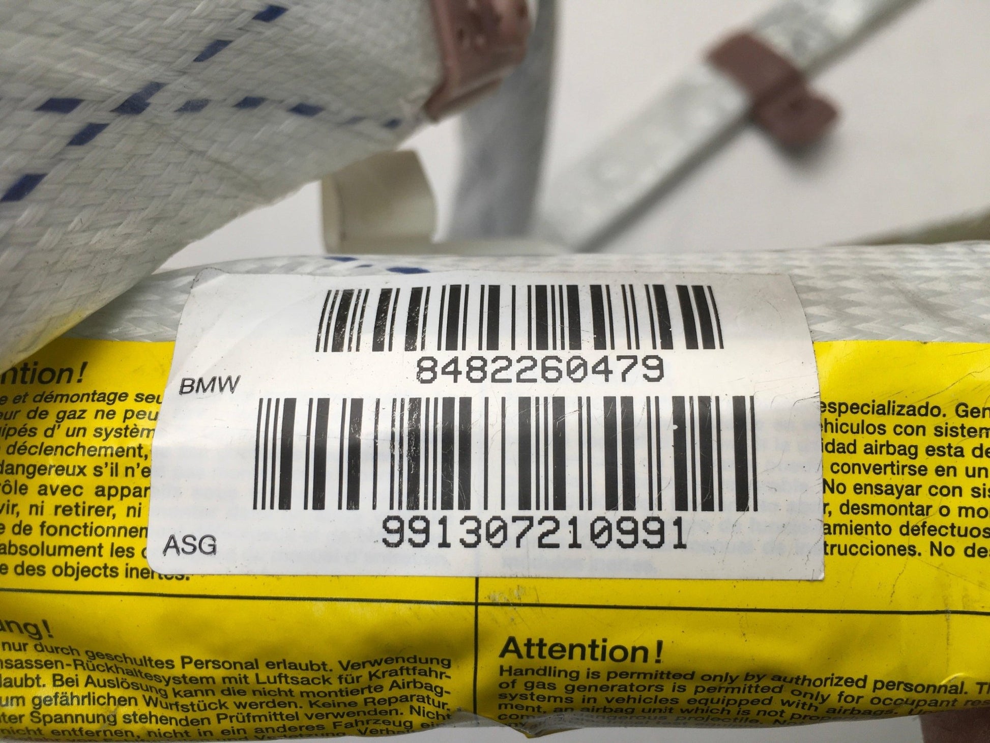 Cortina airbag izquierda BMW E46 - 8482260479