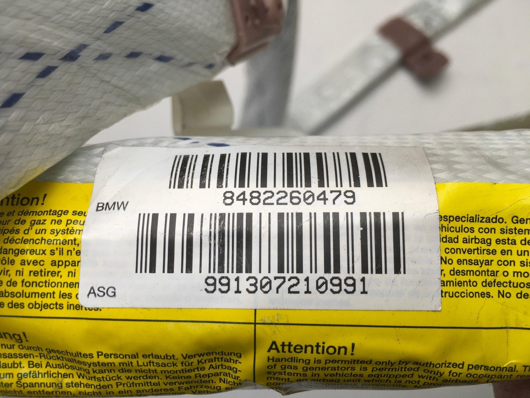 Cortina airbag izquierda BMW E46 - 8482260479