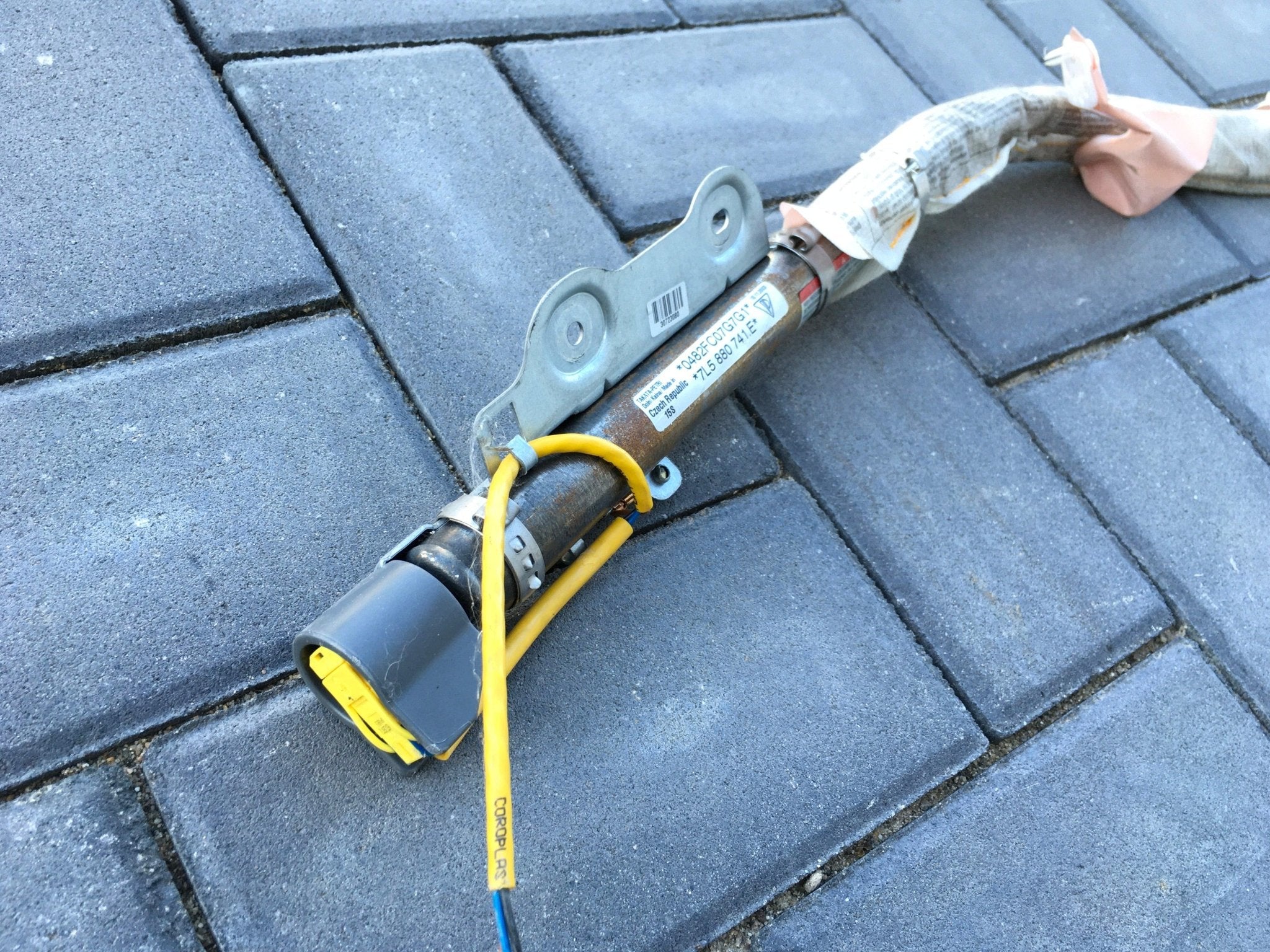 Cortina airbag izquierda Porsche Cayenne 9PA - 7L5880741E