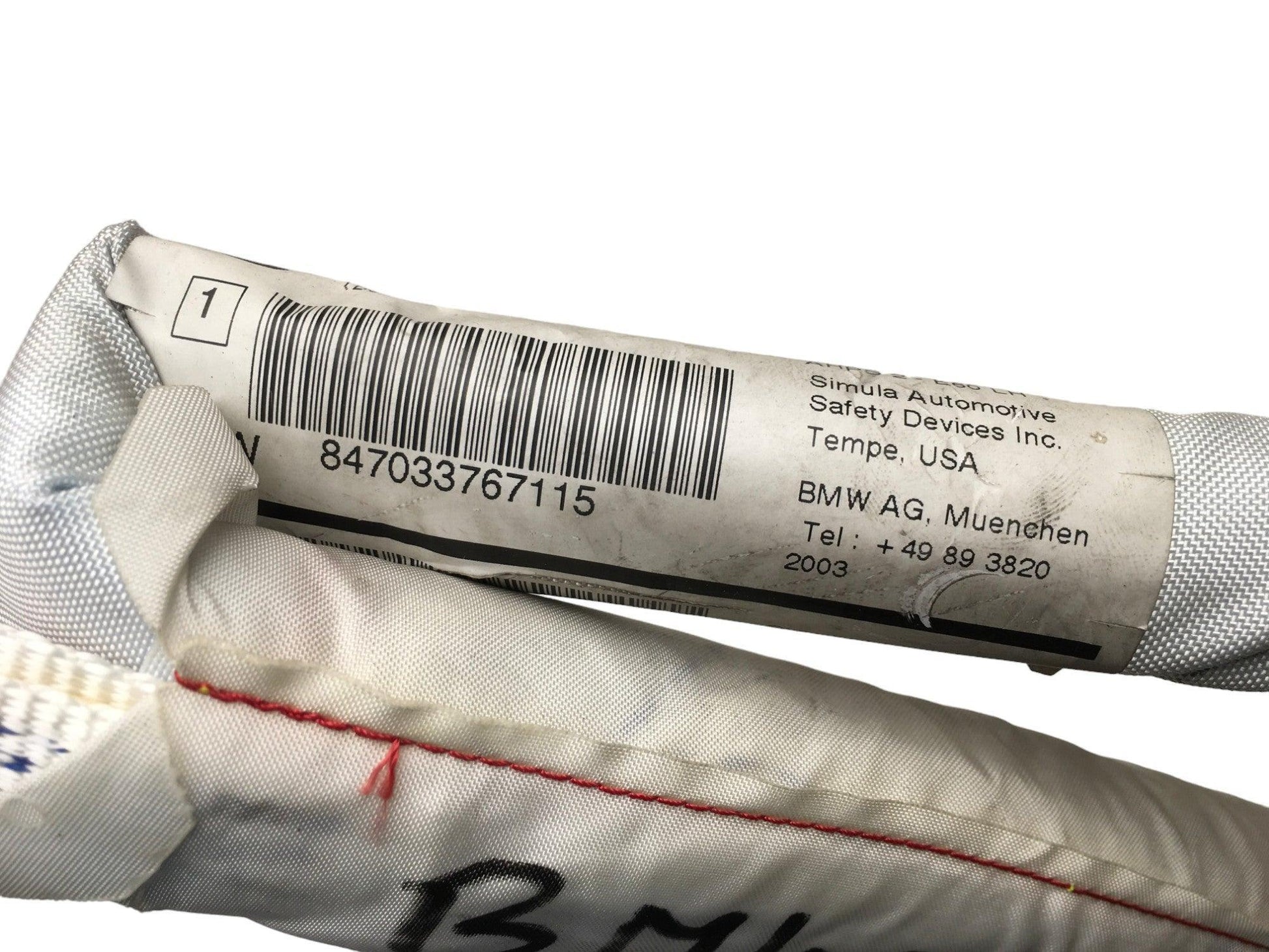 Cortina airbag izquierdo BMW 5 E60 - 5322322