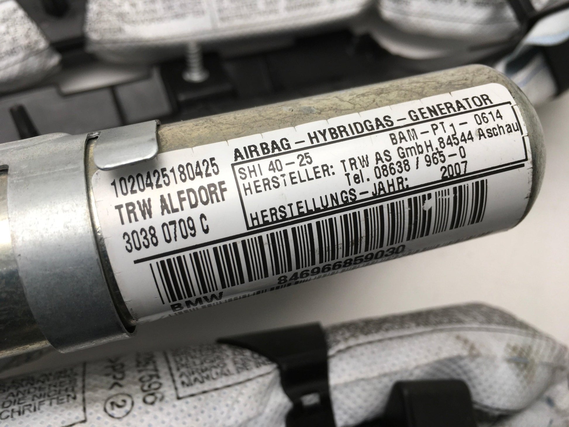 Cortina airbag izquierdo BMW E90 - 846966859030 _