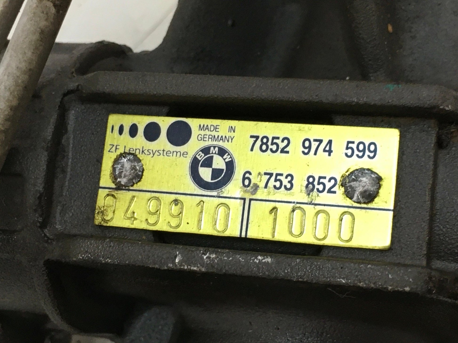 Cremallera direccion BMW 3 E46 - 7852974599