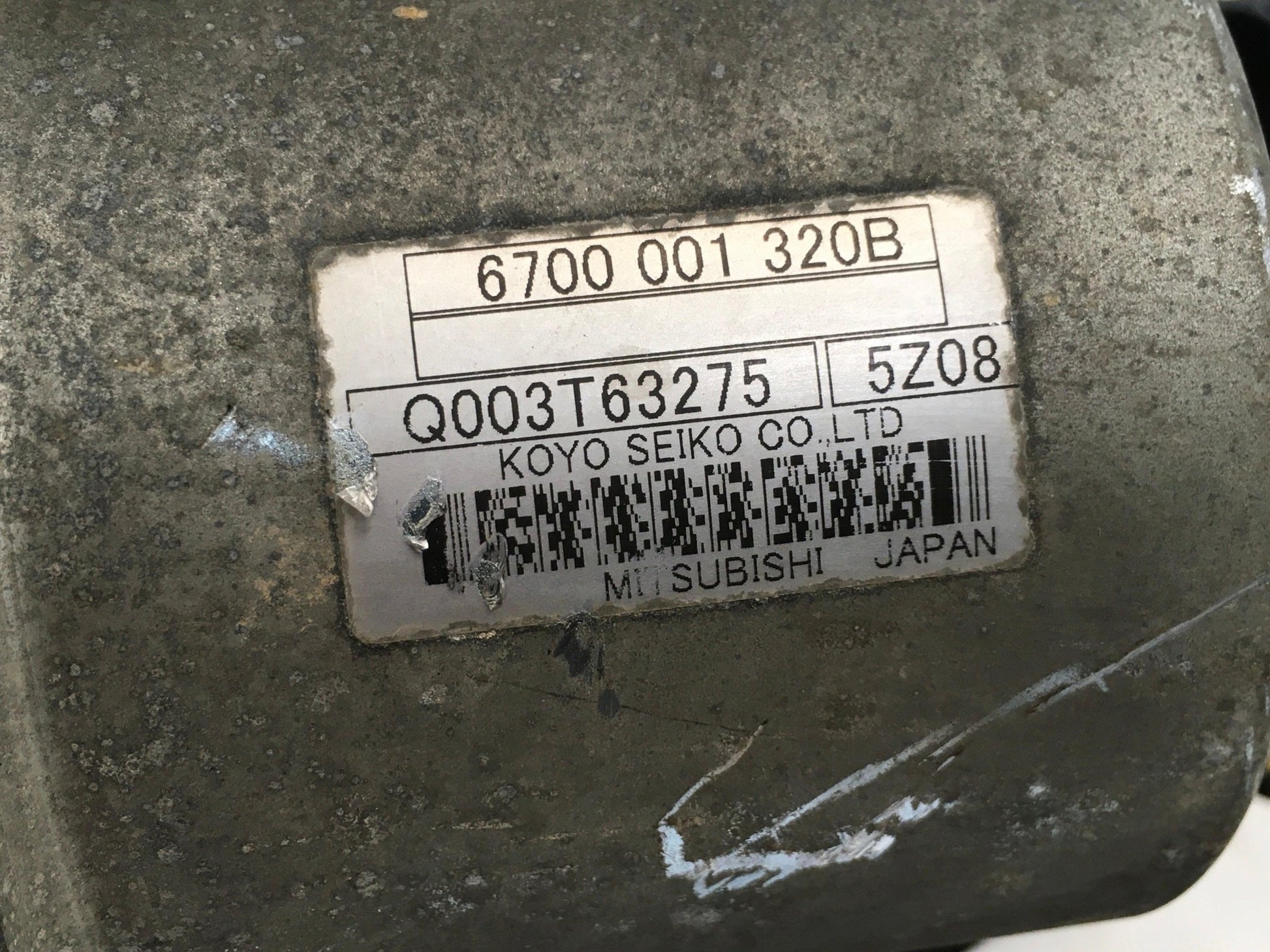 Cremallera dirección Peugeot 207 - 6820000090