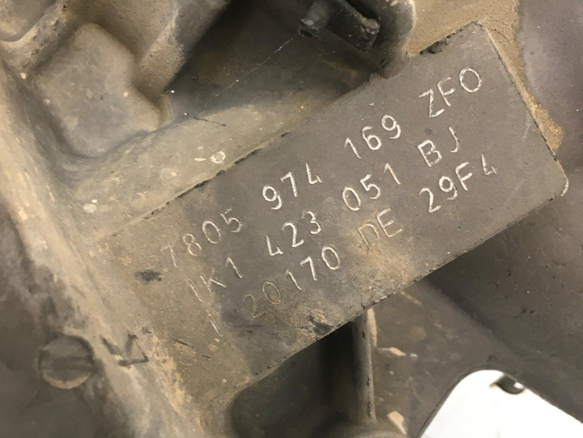 Cremallera direccion VW 1K1423051BJ - 1K1909144G