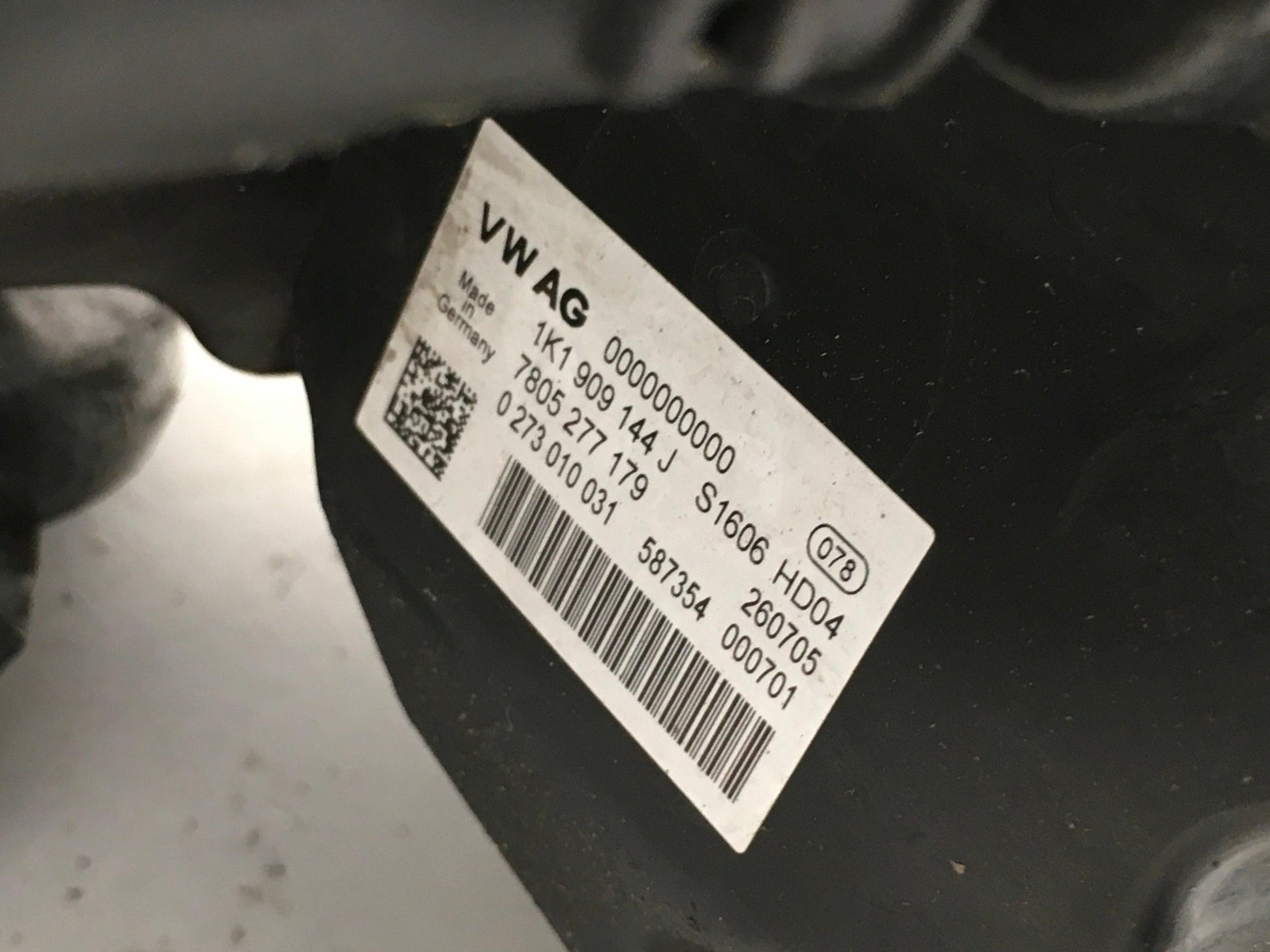 Cremallera direccion VW 1K1423051BQ - 1K1909144J