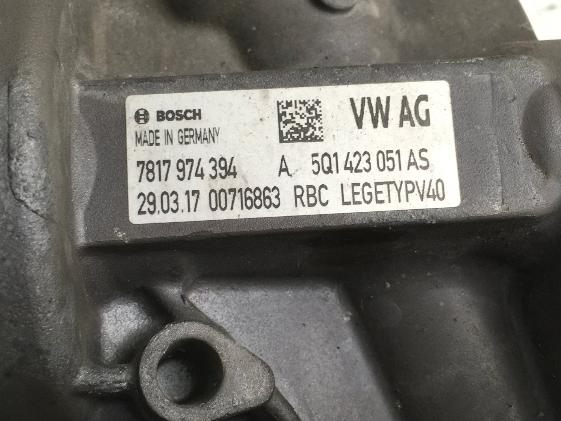 Cremallera direccion VW 5Q1423051AS - 5Q1423051AS _