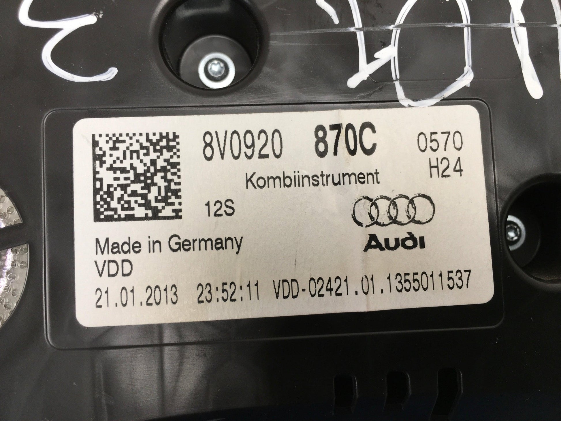Cuadro instrumentos Audi A3 8V - 8V0920870C