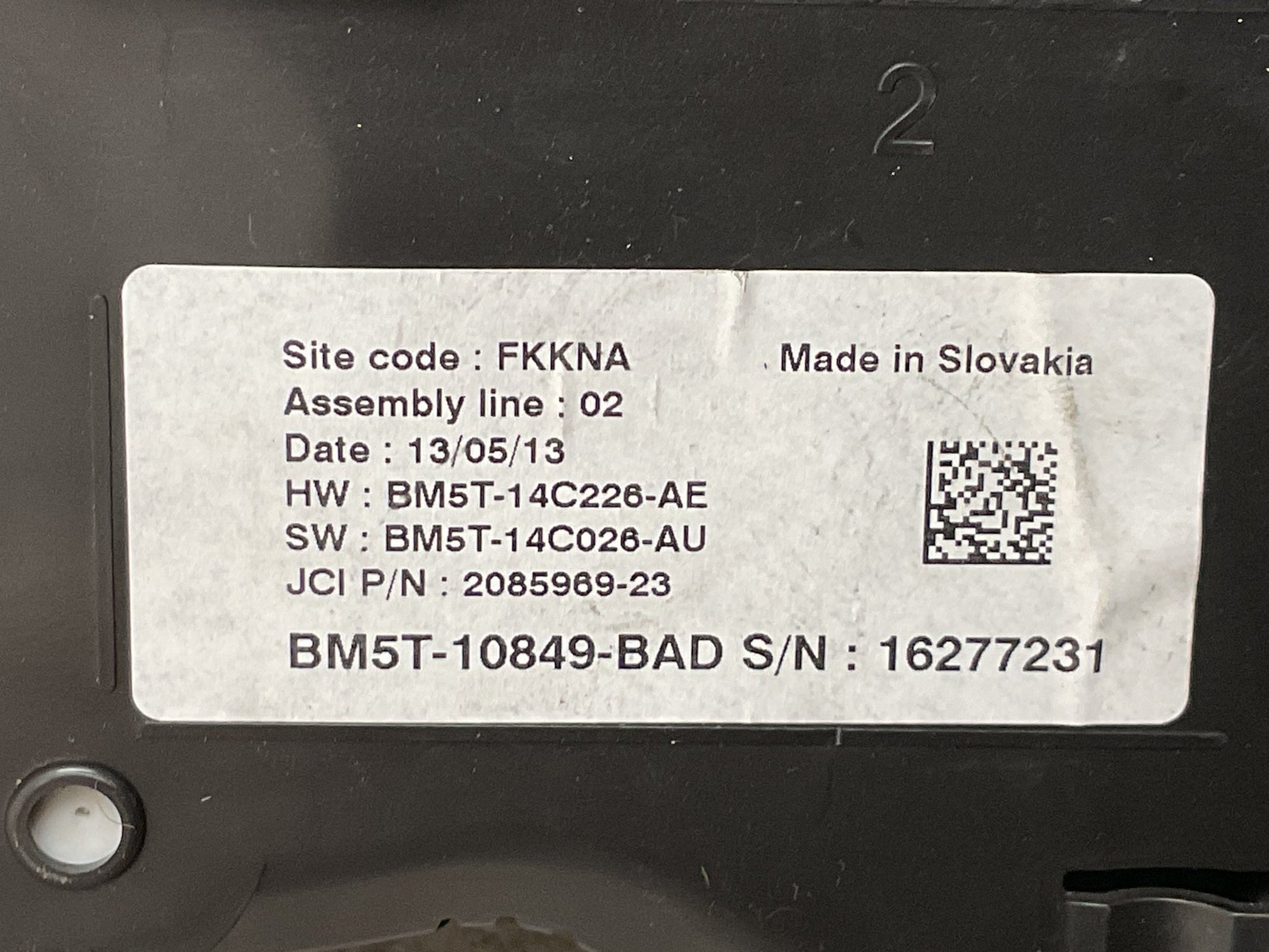 Cuadro Instrumentos Focus C - Max 2010 - 2019 - BM5T10849BAD