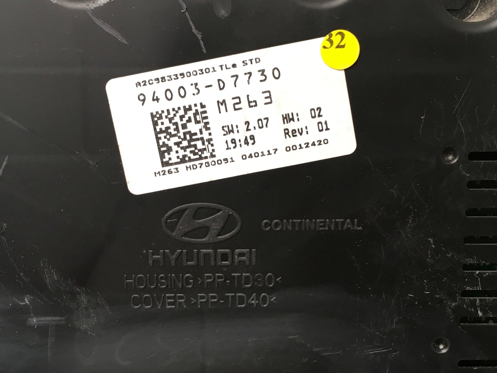 Cuadro instrumentos Hyundai 94003 - D7730 - 94003D7730