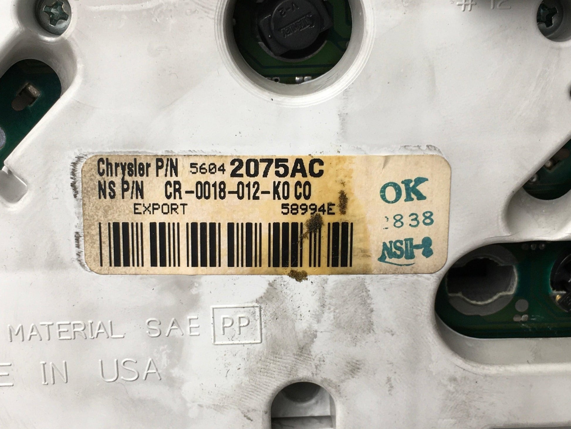 Cuadro instrumentos Jeep Grand Cherokee II - 56042075AC