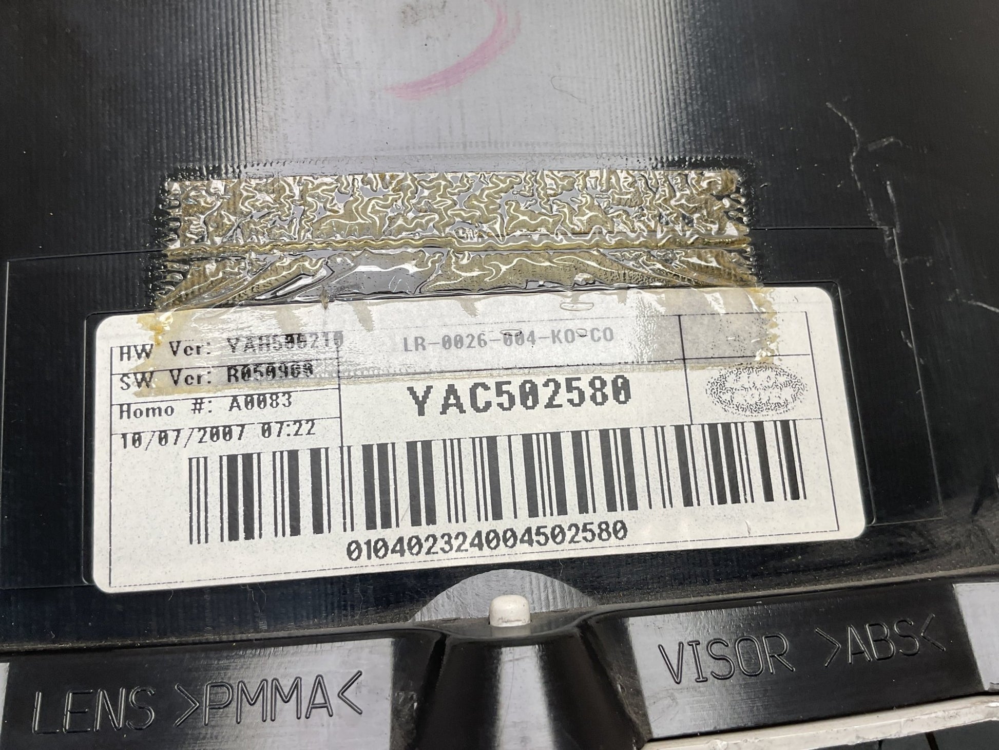 Cuadro Instrumentos Land Rover YAH500210 - YAH500210