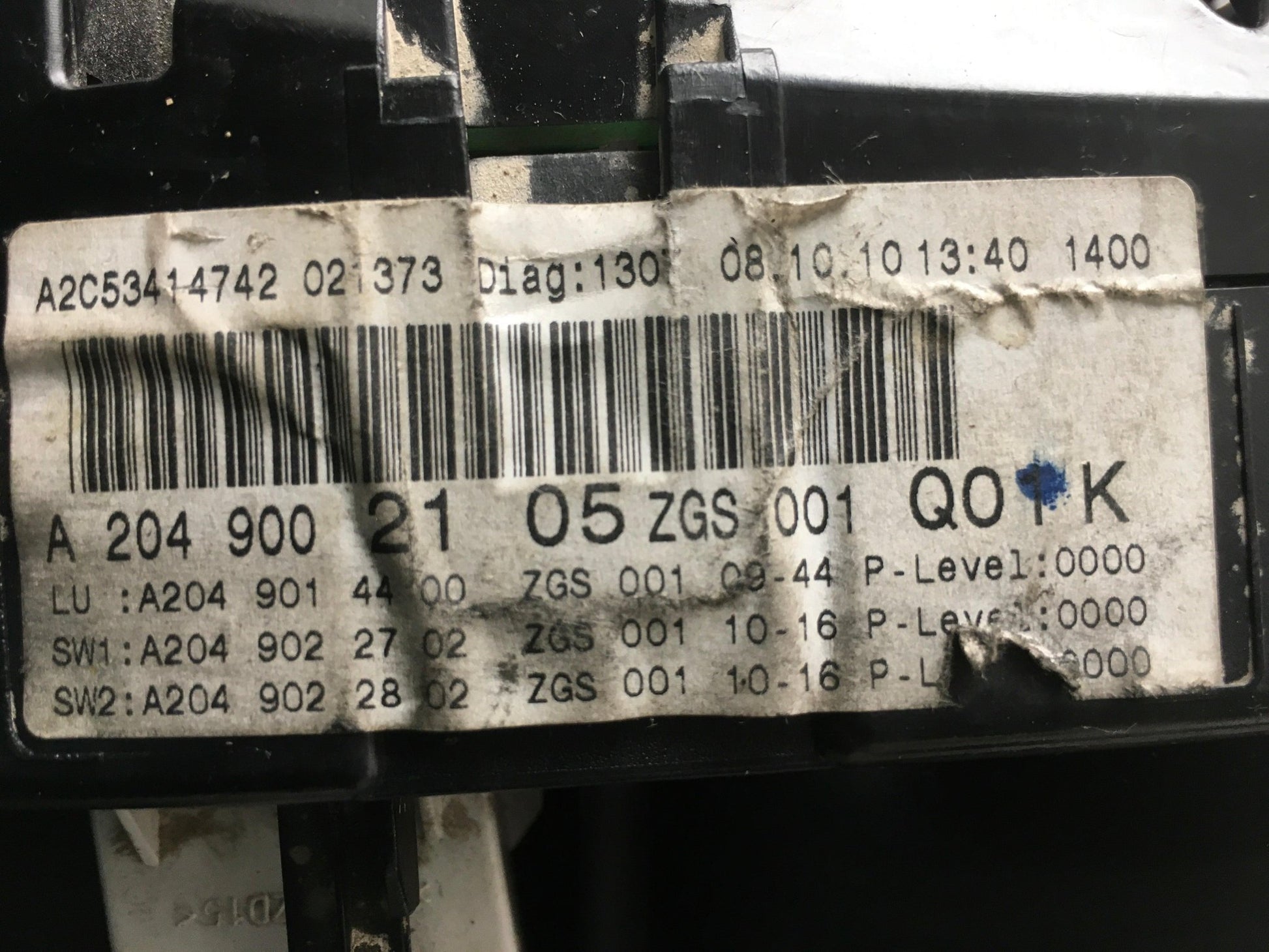 Cuadro Instrumentos Mercedes W204 - A2049002105